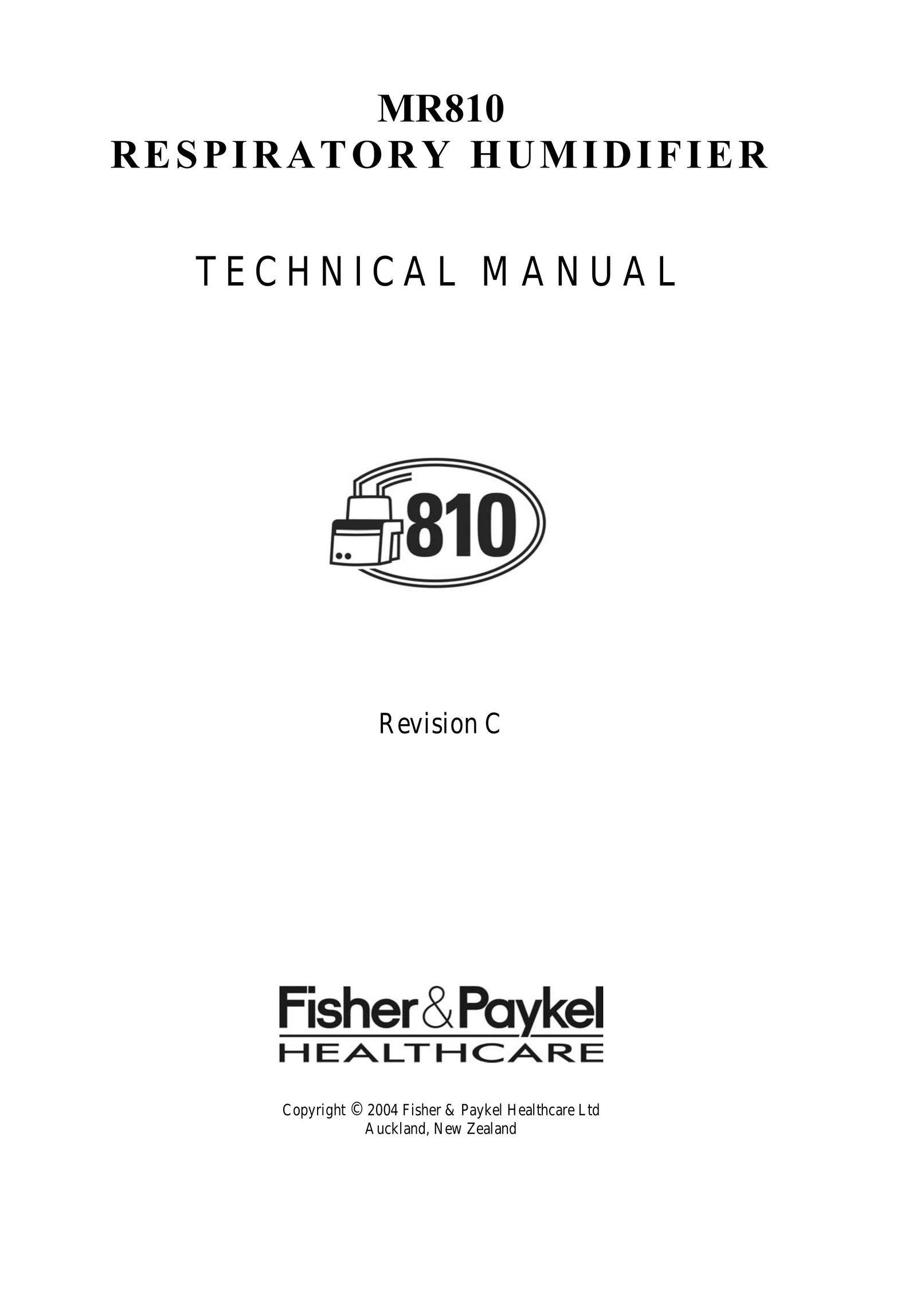 Fisher & Paykel MR810 Humidifier User Manual