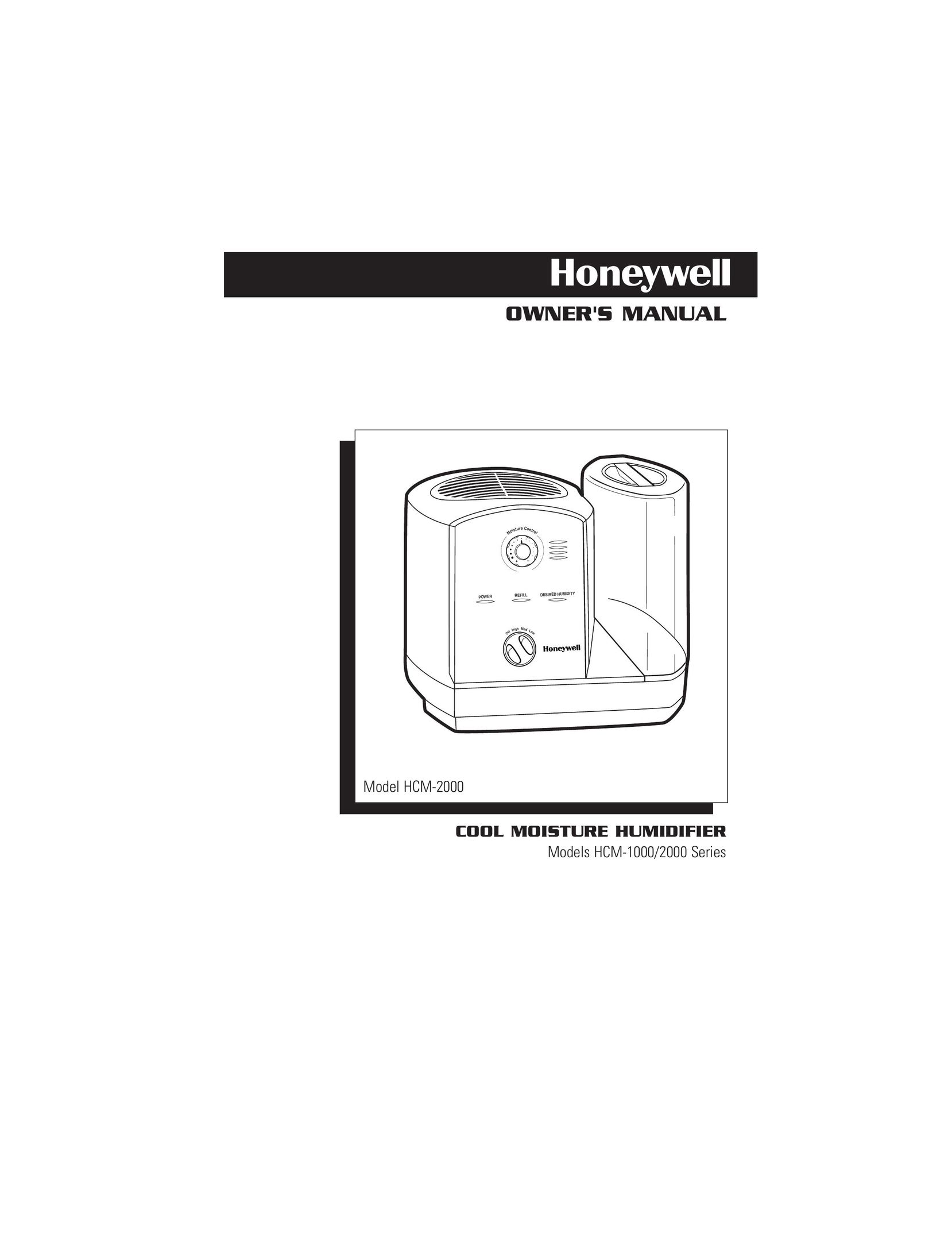 Honeywell HCM-2000 Humidifier User Manual