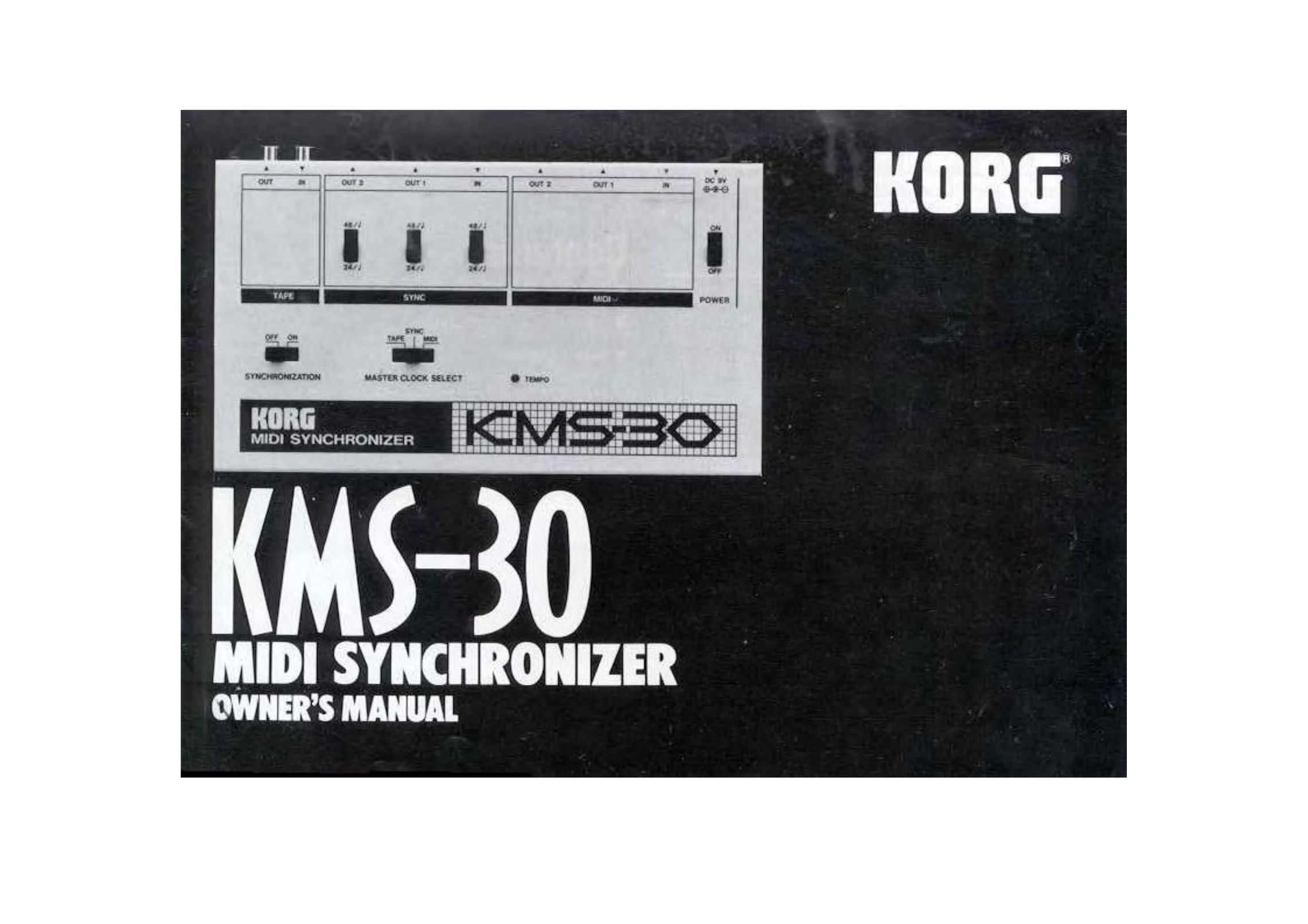 Korg KMS-30 Humidifier User Manual