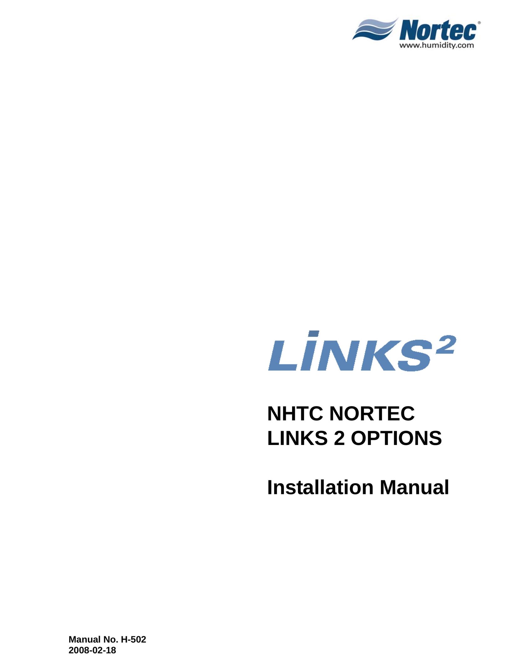 Nortec Industries NHTC Series Humidifier User Manual