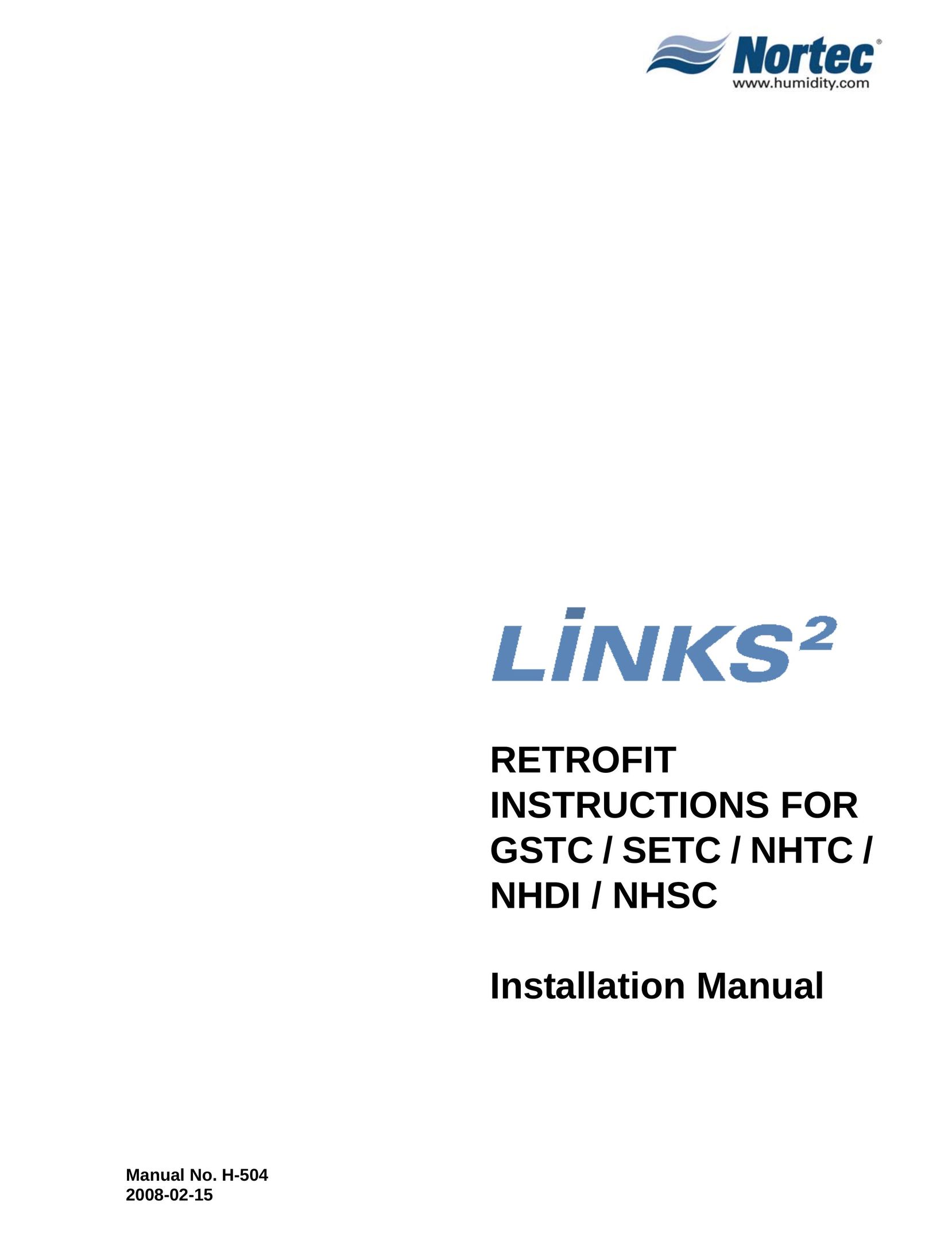 Nortec Industries SETC Humidifier User Manual