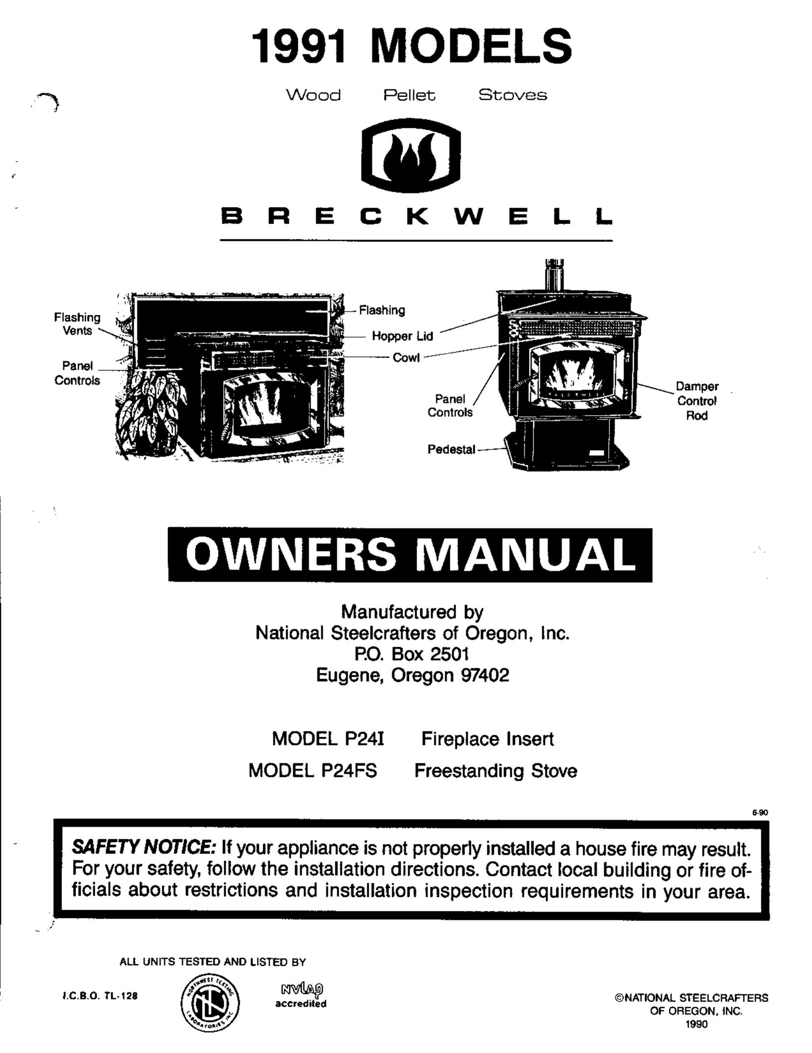 Breckwell P24FS Indoor Fireplace User Manual
