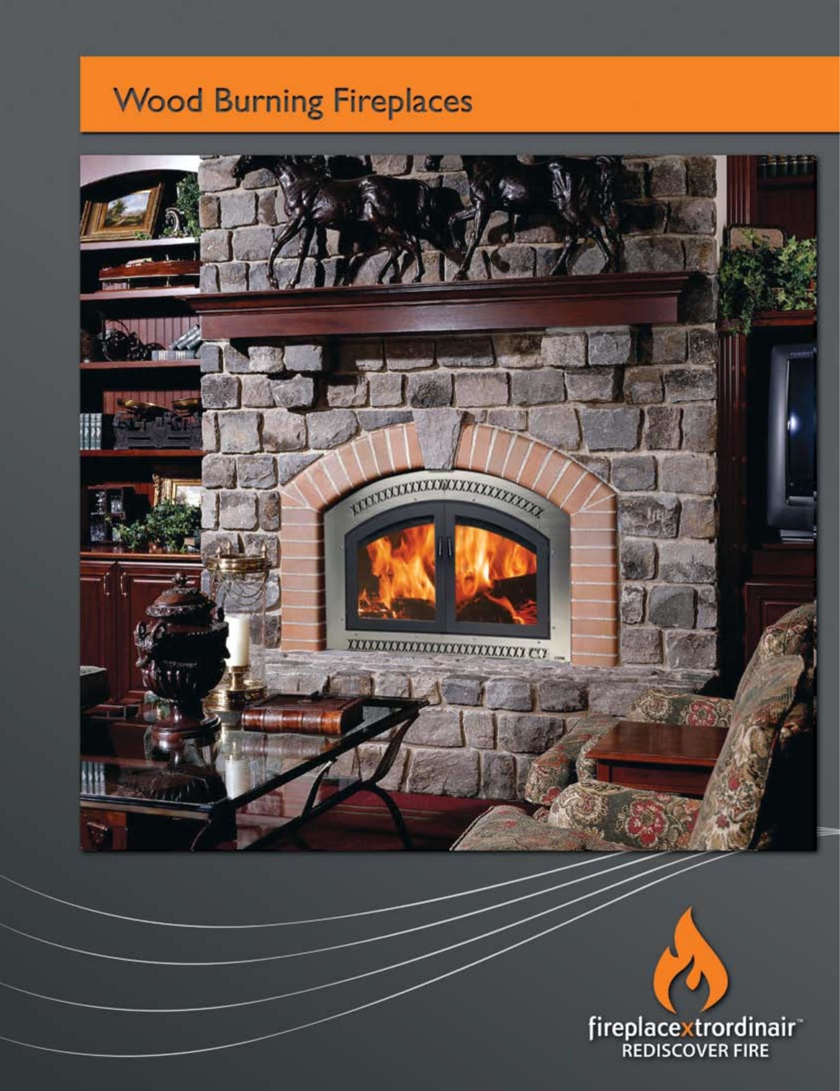 FireplaceXtrordinair FPX 44 Indoor Fireplace User Manual