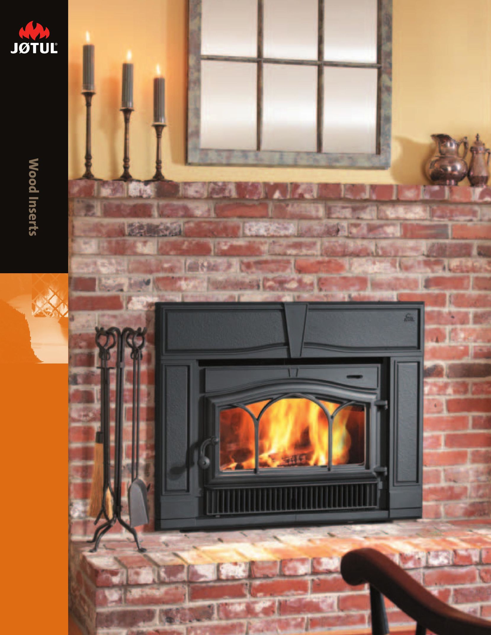 Jotul Wood Insert Indoor Fireplace User Manual