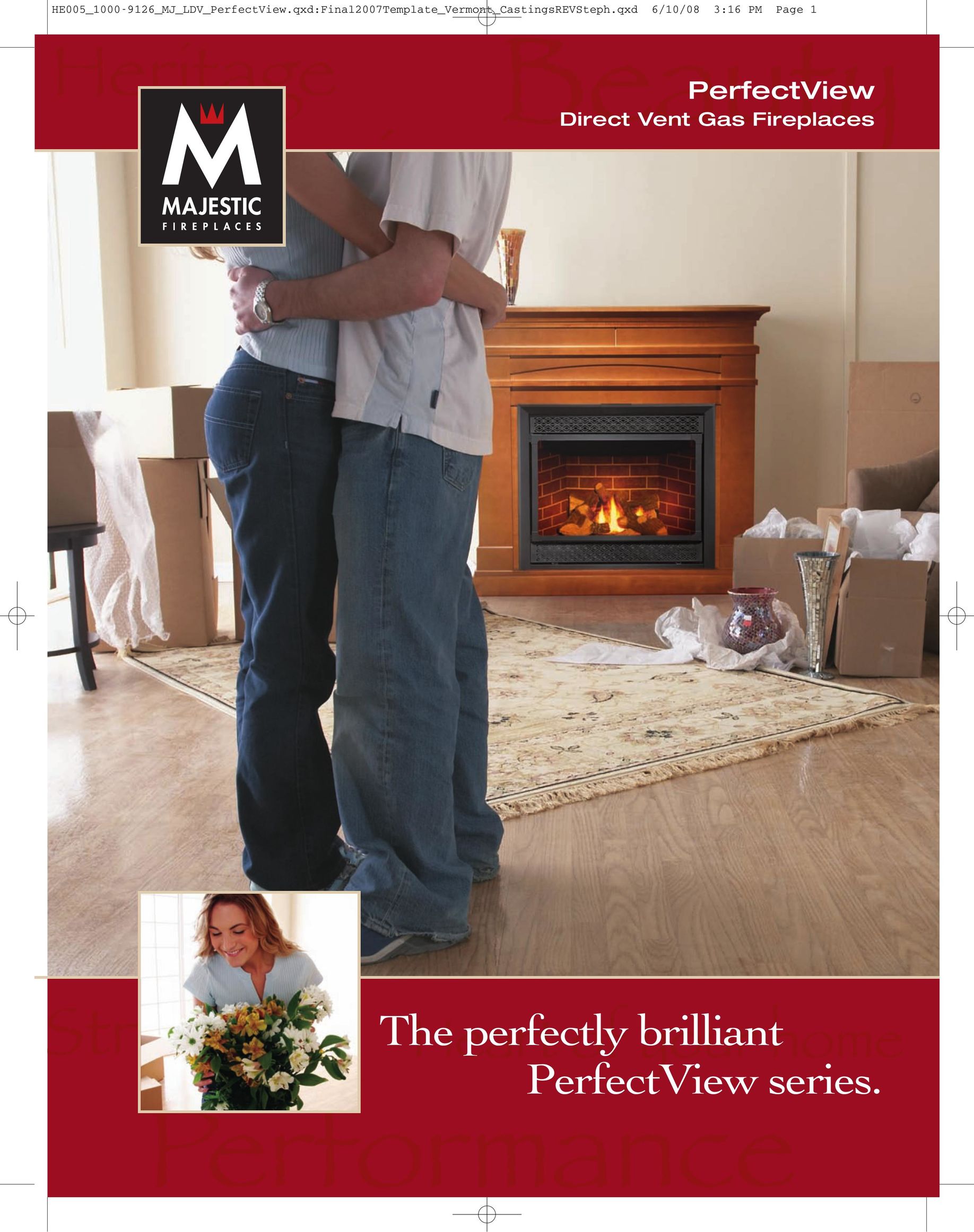 Majestic 33LDV Indoor Fireplace User Manual