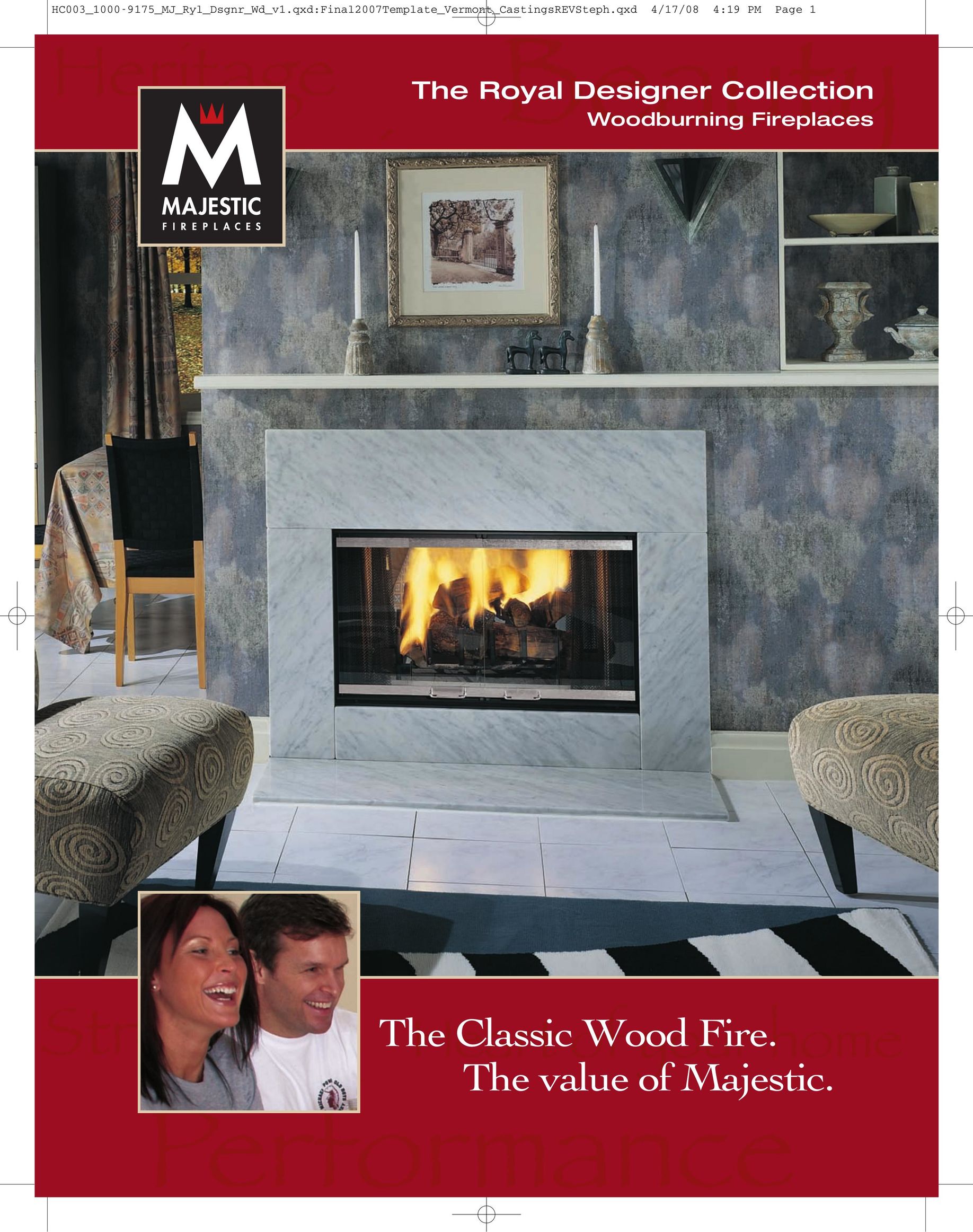 Majestic Appliances CL/R36 Indoor Fireplace User Manual