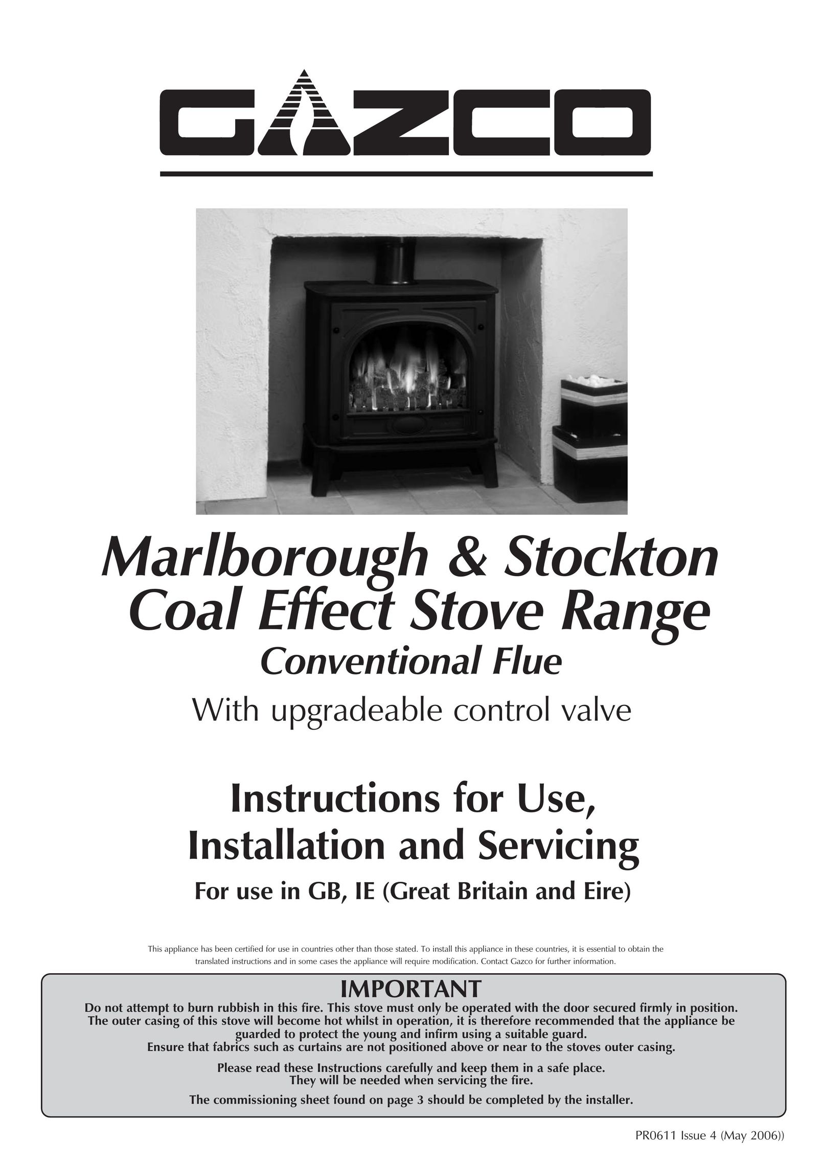 Stovax 8564 Indoor Fireplace User Manual