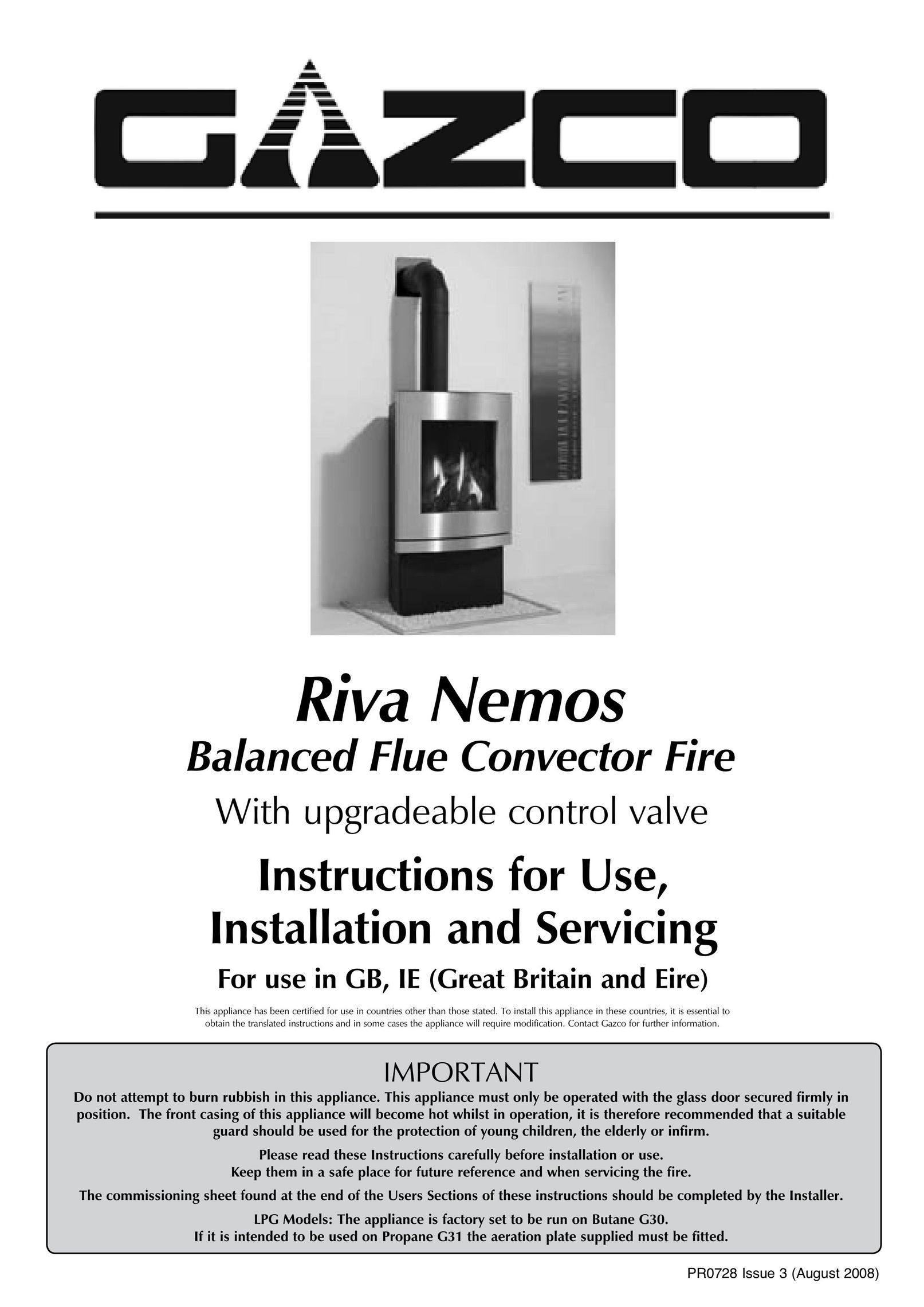 Stovax 8627 BS Indoor Fireplace User Manual