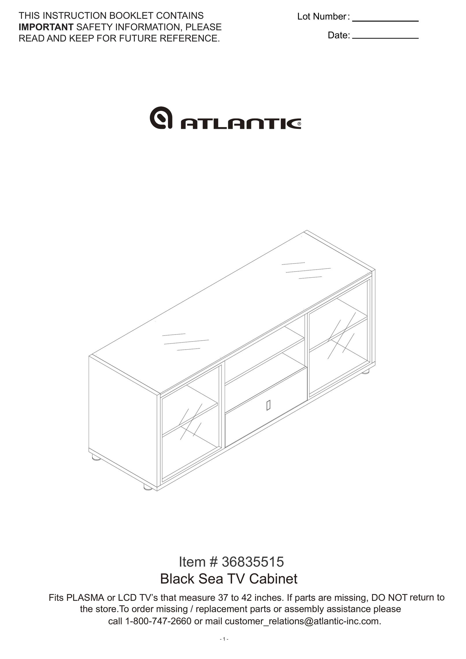 Atlantic 36835515 Indoor Furnishings User Manual