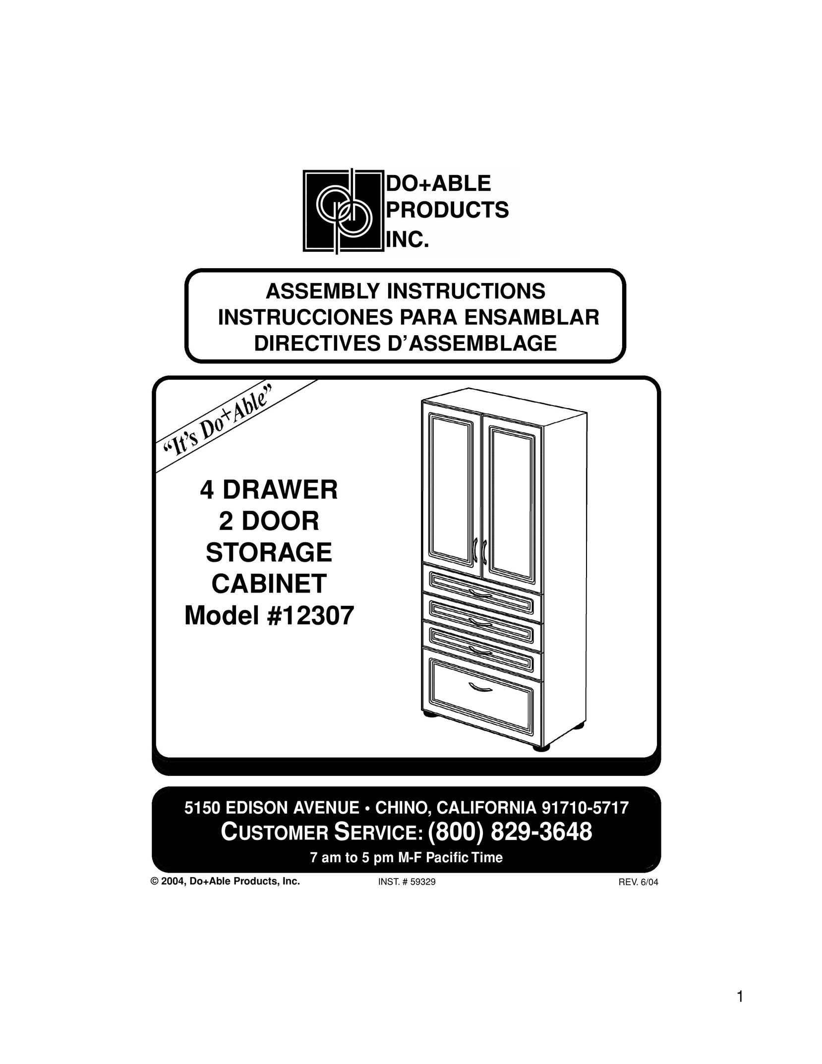 Closet Maid 12307 Indoor Furnishings User Manual