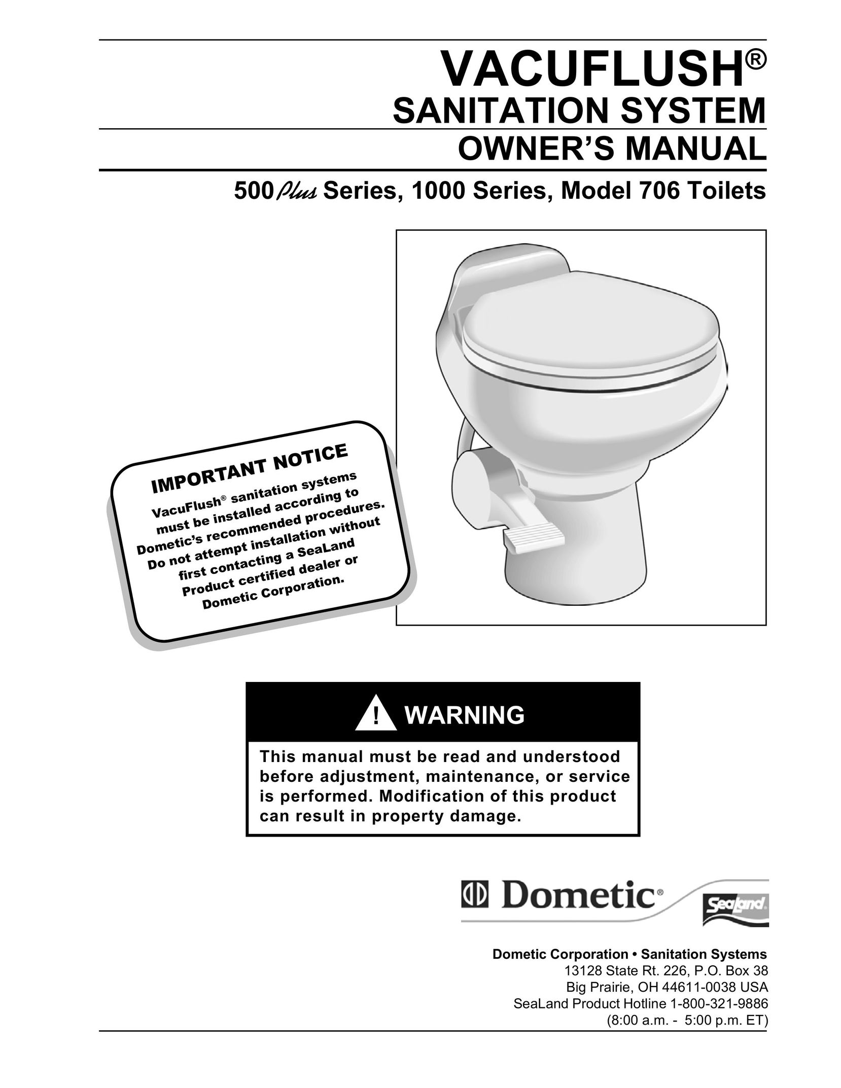 Dometic 500Plus Series Indoor Furnishings User Manual