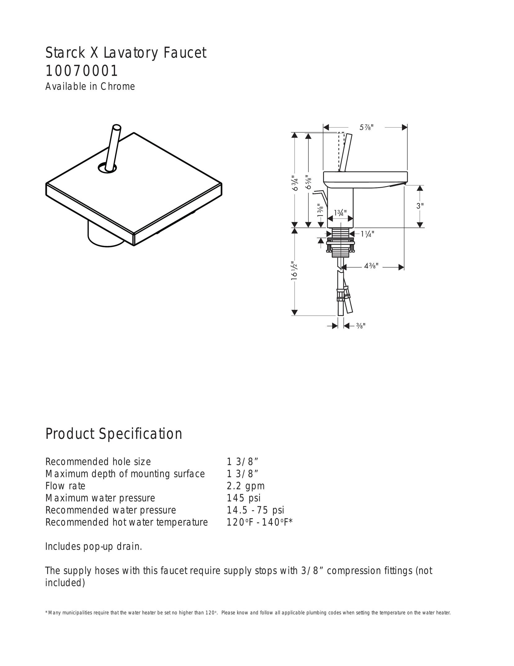Hans Grohe 10070001 Indoor Furnishings User Manual