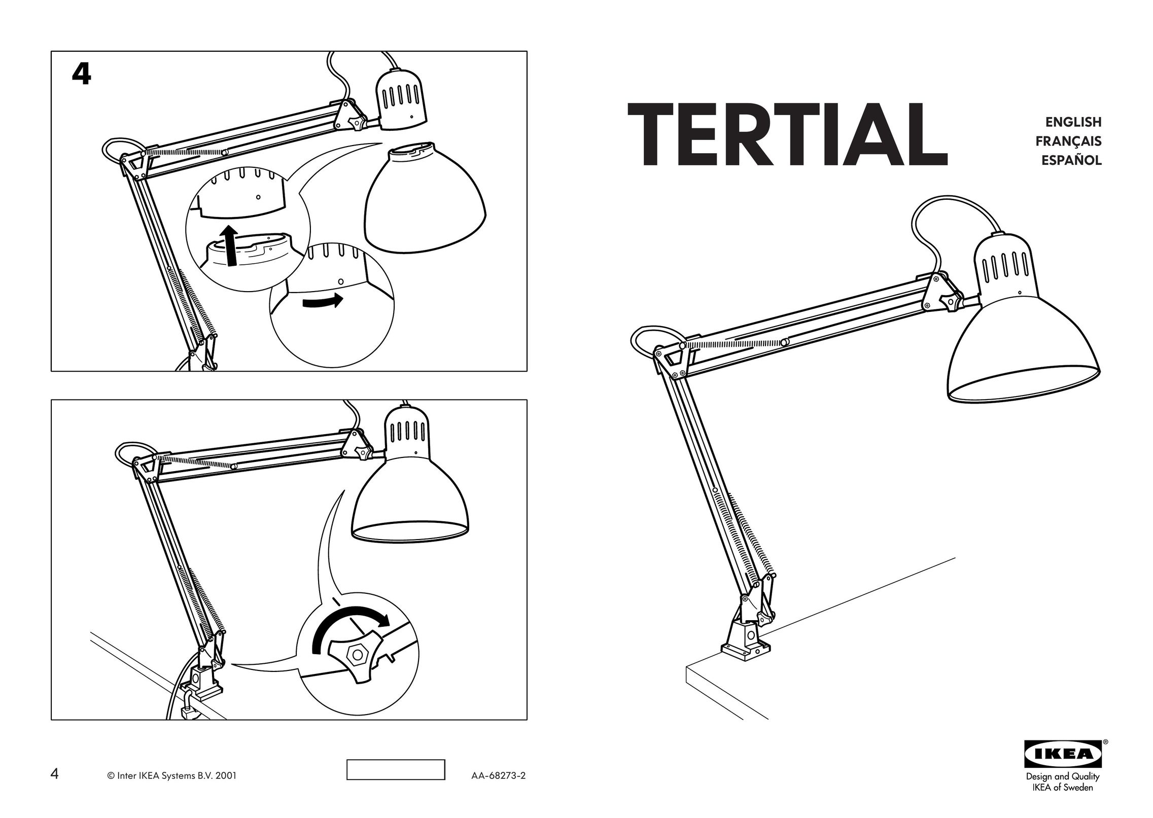 IKEA AA-68273-2 Indoor Furnishings User Manual