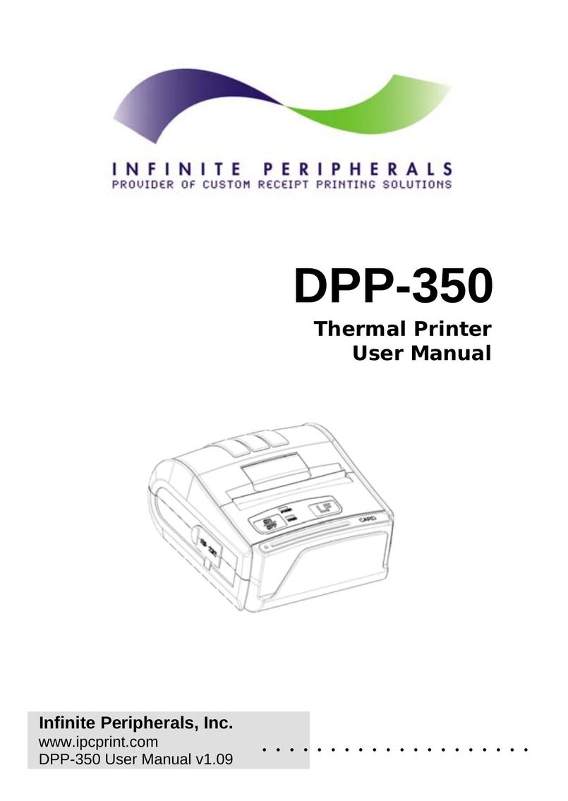 Infinite Peripherals DPP-350 Indoor Furnishings User Manual