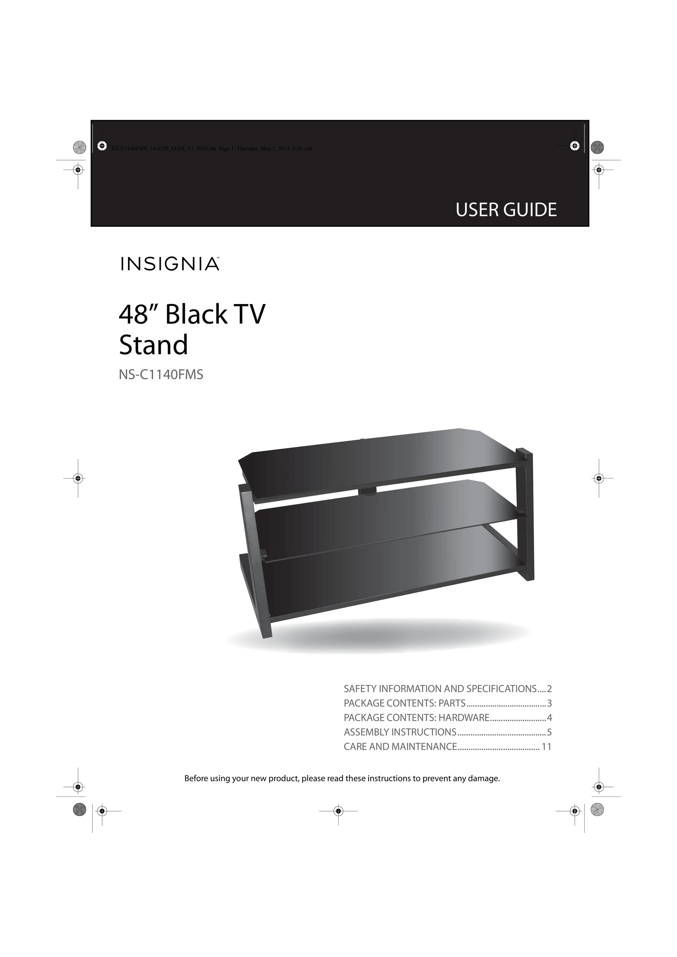 Insignia NS-C1140FMS Indoor Furnishings User Manual