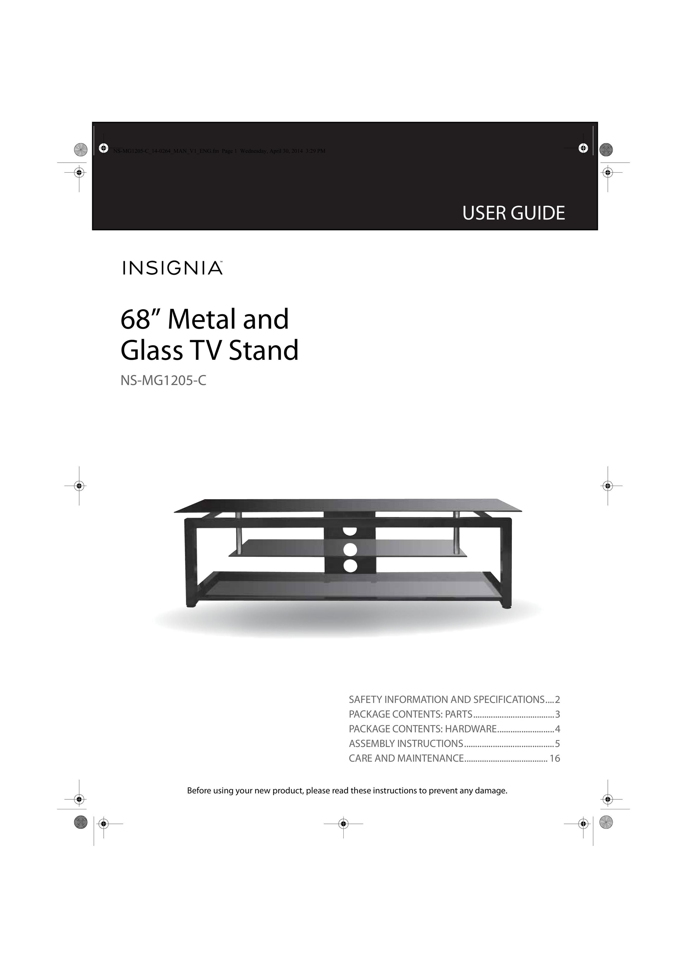 Insignia NS-MG1205-C Indoor Furnishings User Manual