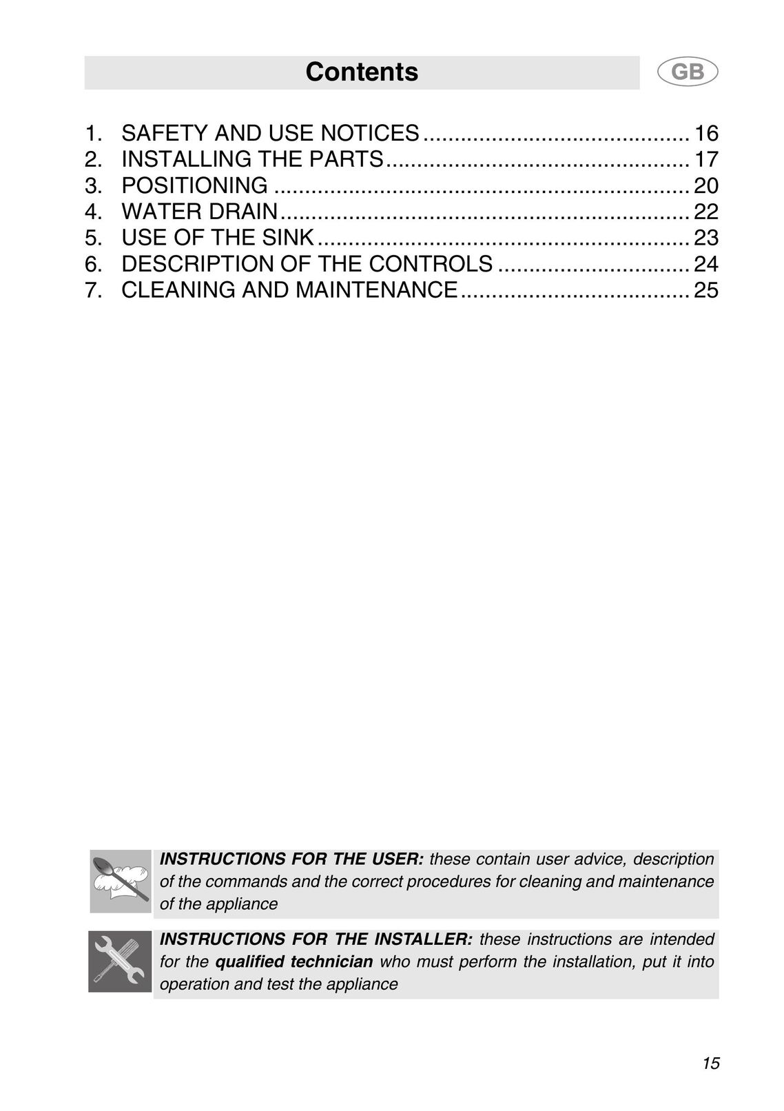 Smeg ML60 Indoor Furnishings User Manual
