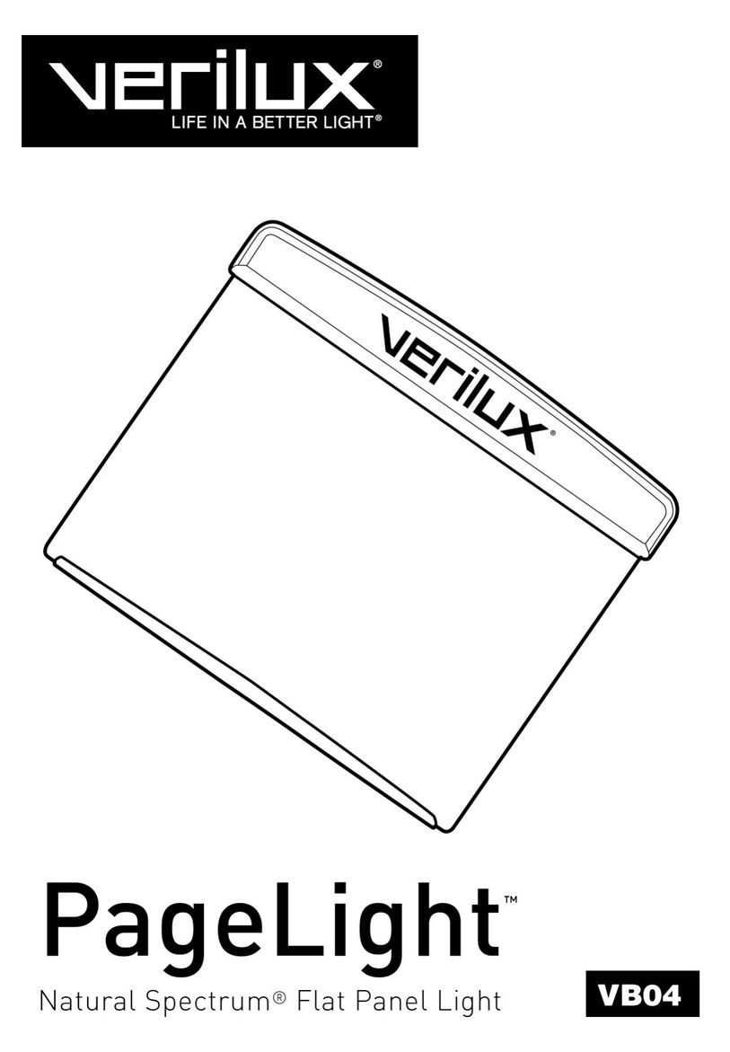 Verilux VB04 Indoor Furnishings User Manual