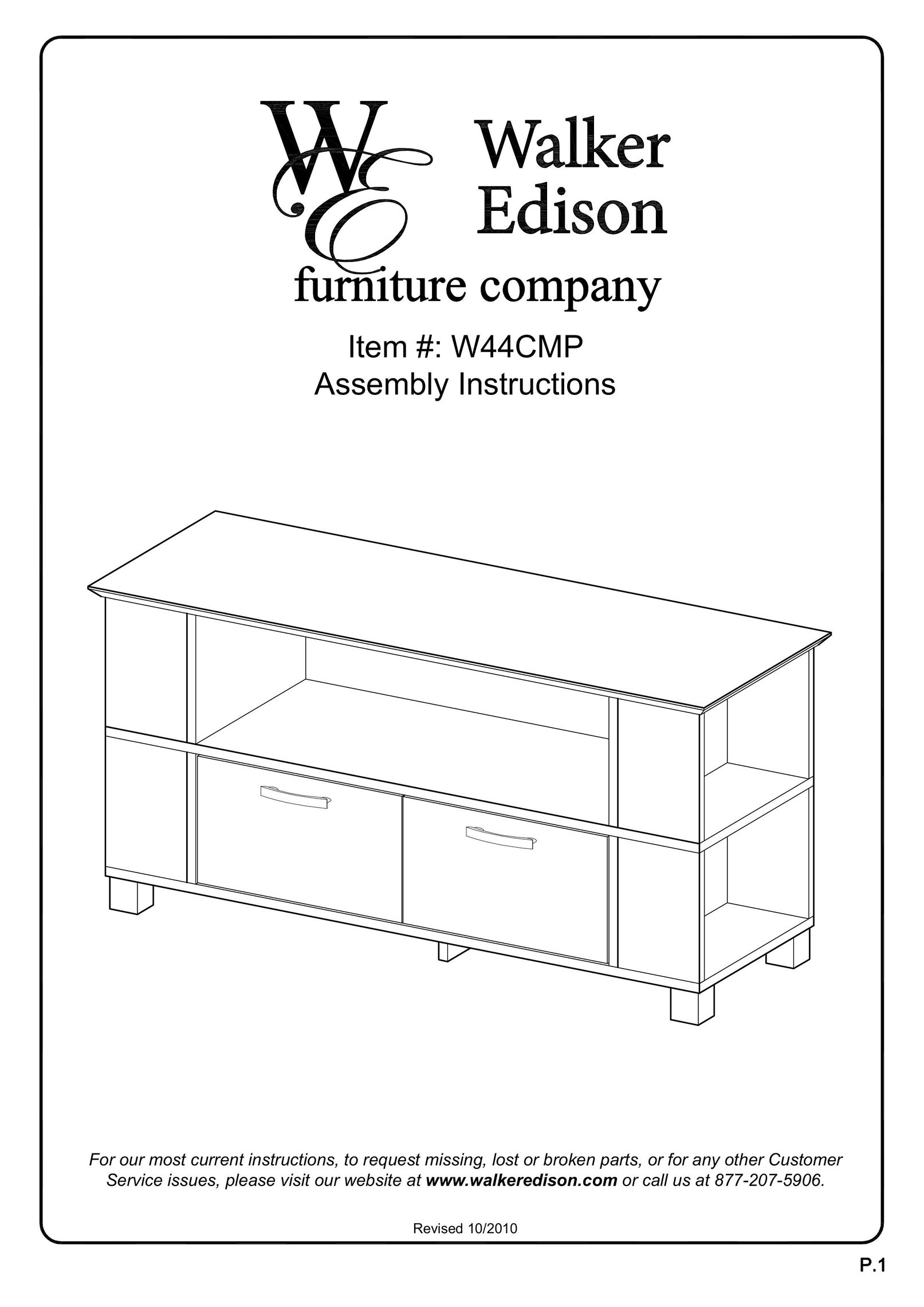 Walker W44CMPBL Indoor Furnishings User Manual