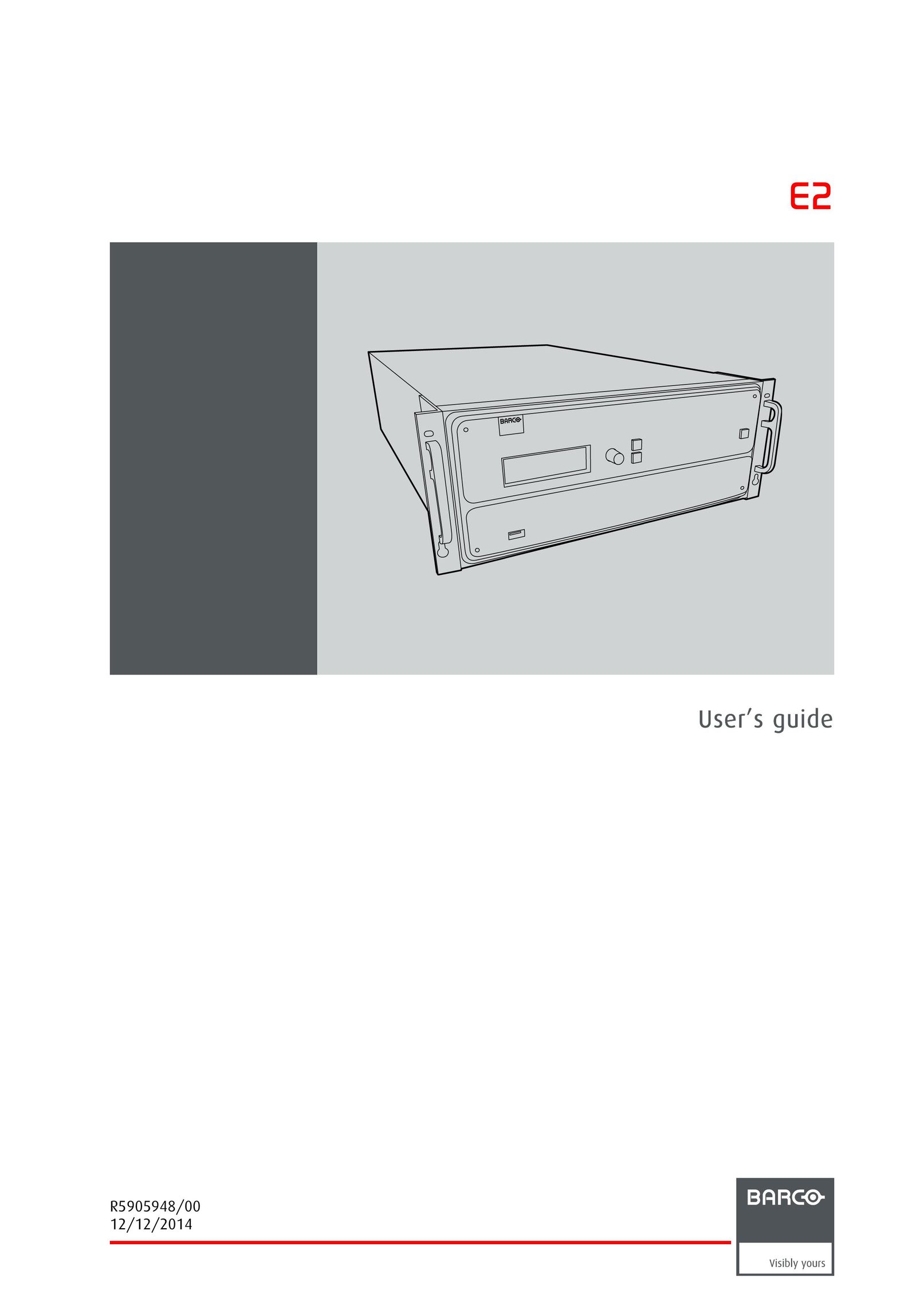 Barco RS905948/00 Pet Care Product User Manual