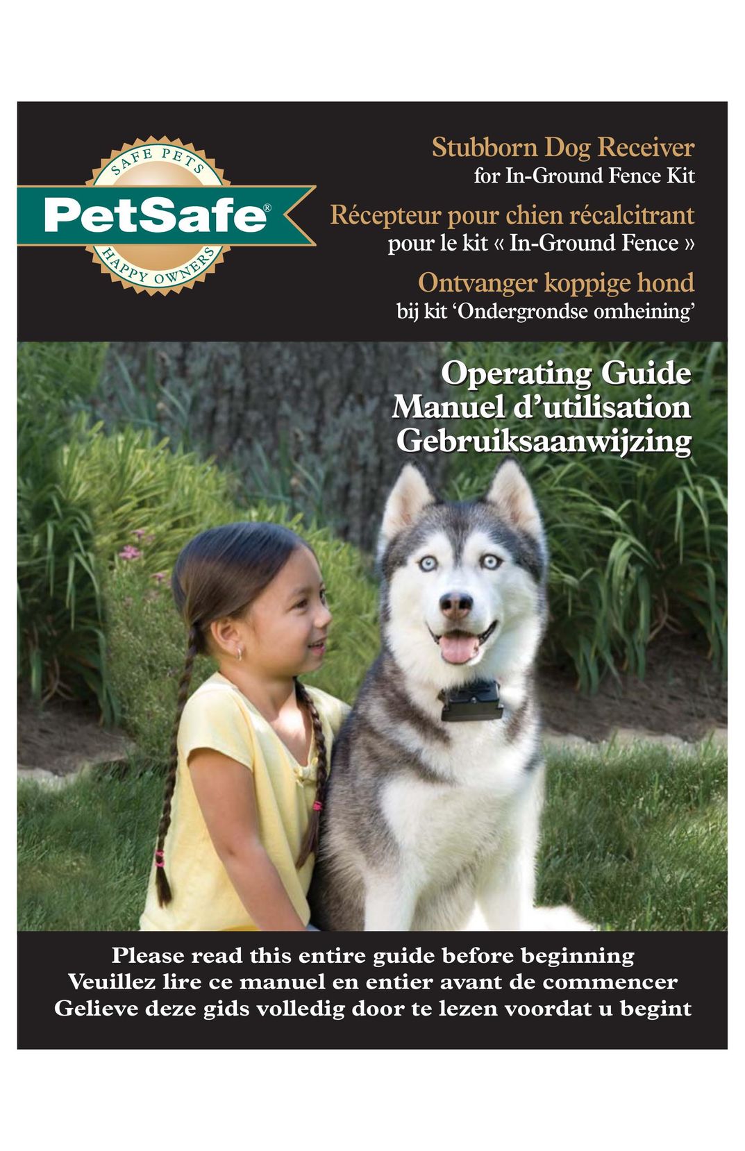 Petsafe In-Ground Fence Kit Pet Fence User Manual
