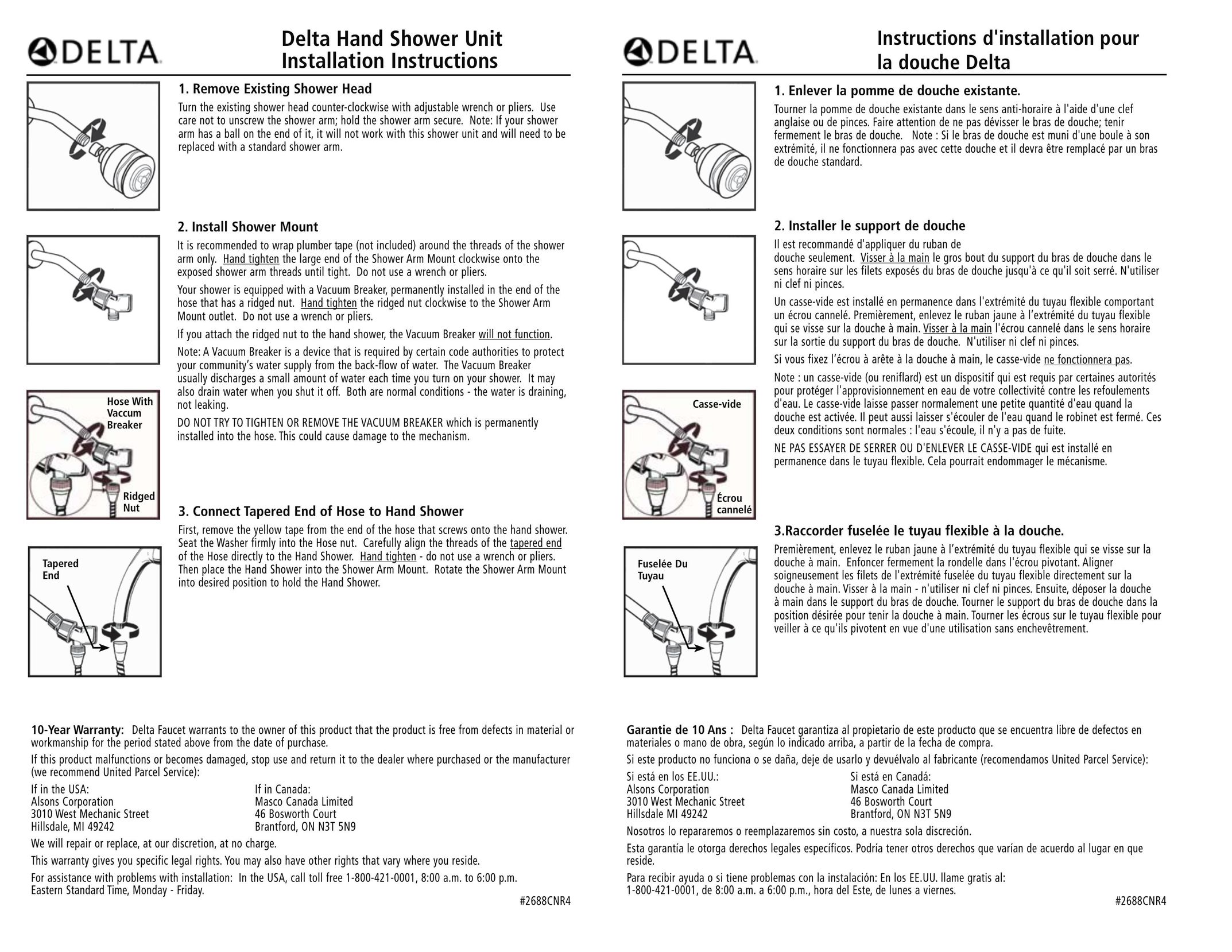 Delta Faucet 75520RB Plumbing Product User Manual