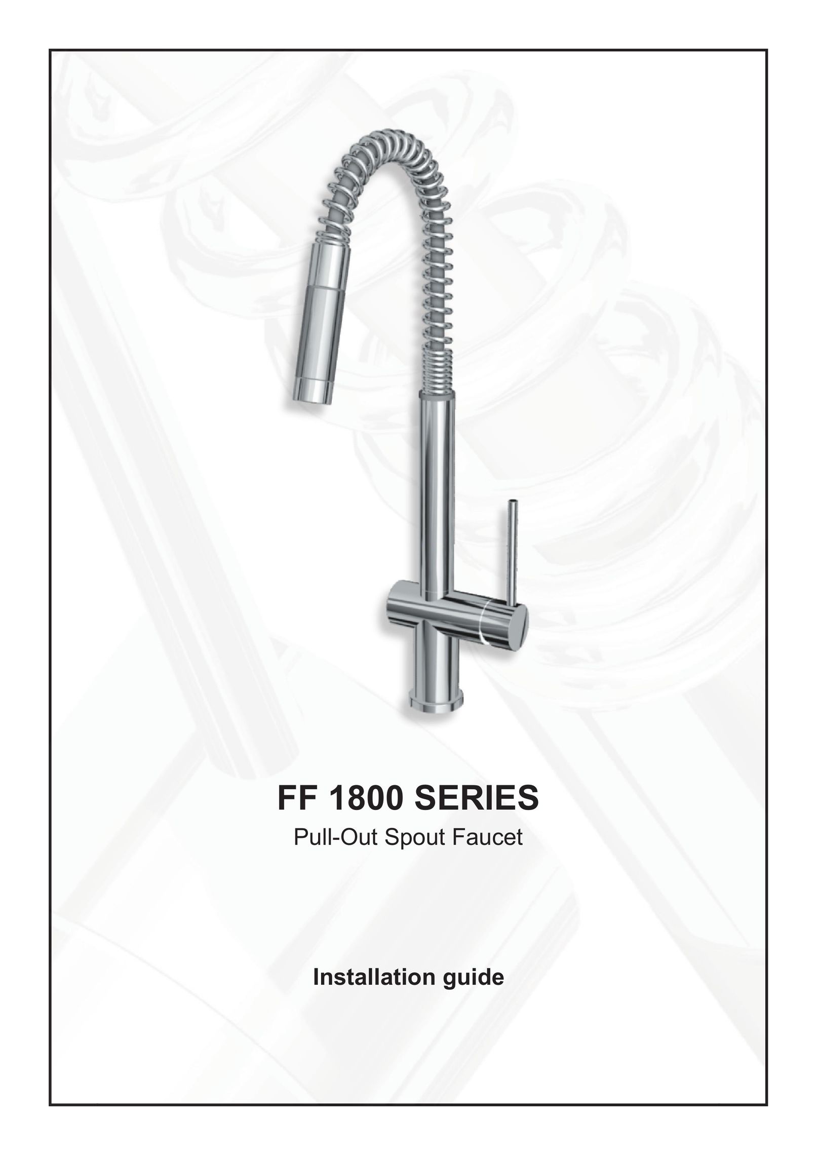 Franke Consumer Products FF 1800 Plumbing Product User Manual