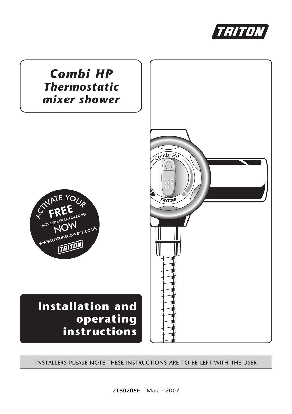 HP (Hewlett-Packard) 2180206H Plumbing Product User Manual