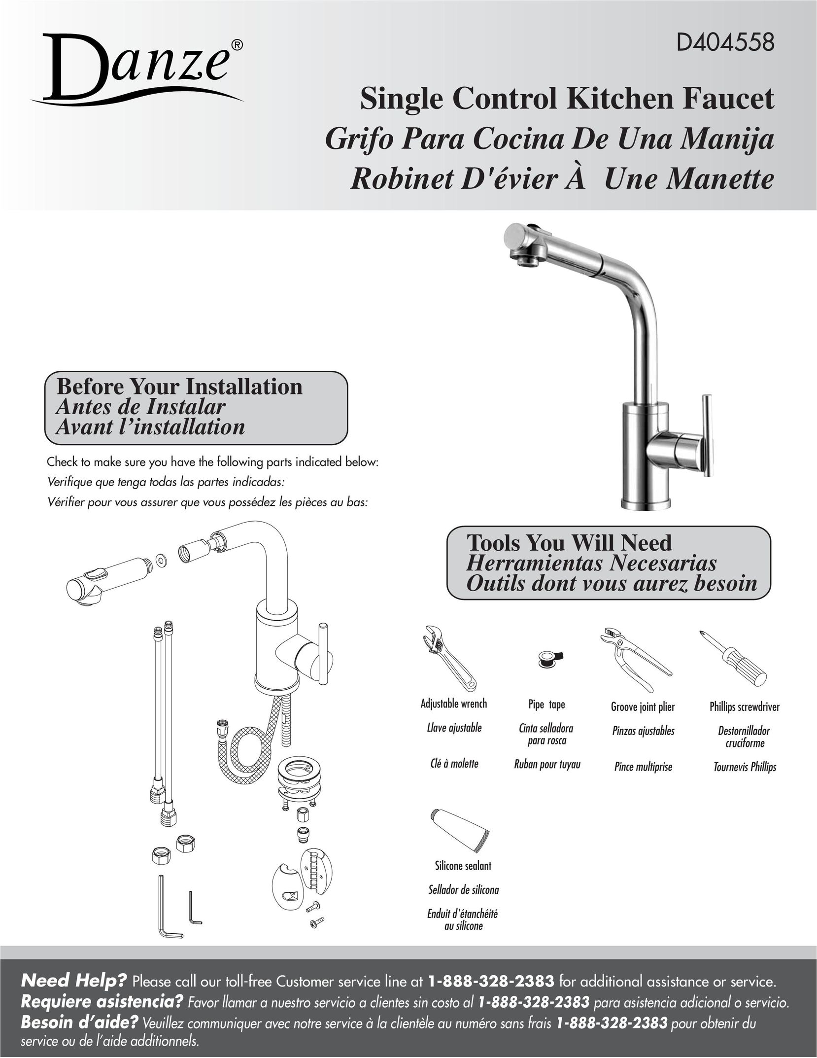 Husqvarna D404558 Plumbing Product User Manual