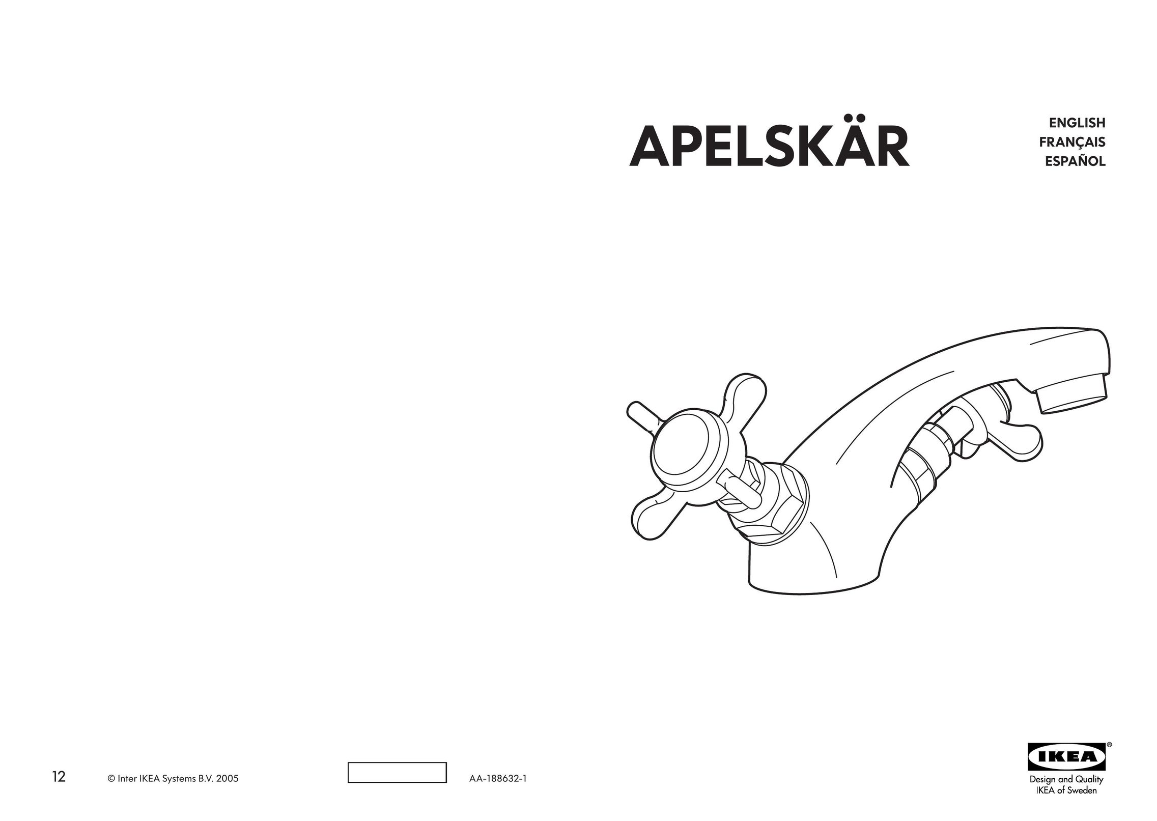 IKEA AA-188632-1 Plumbing Product User Manual