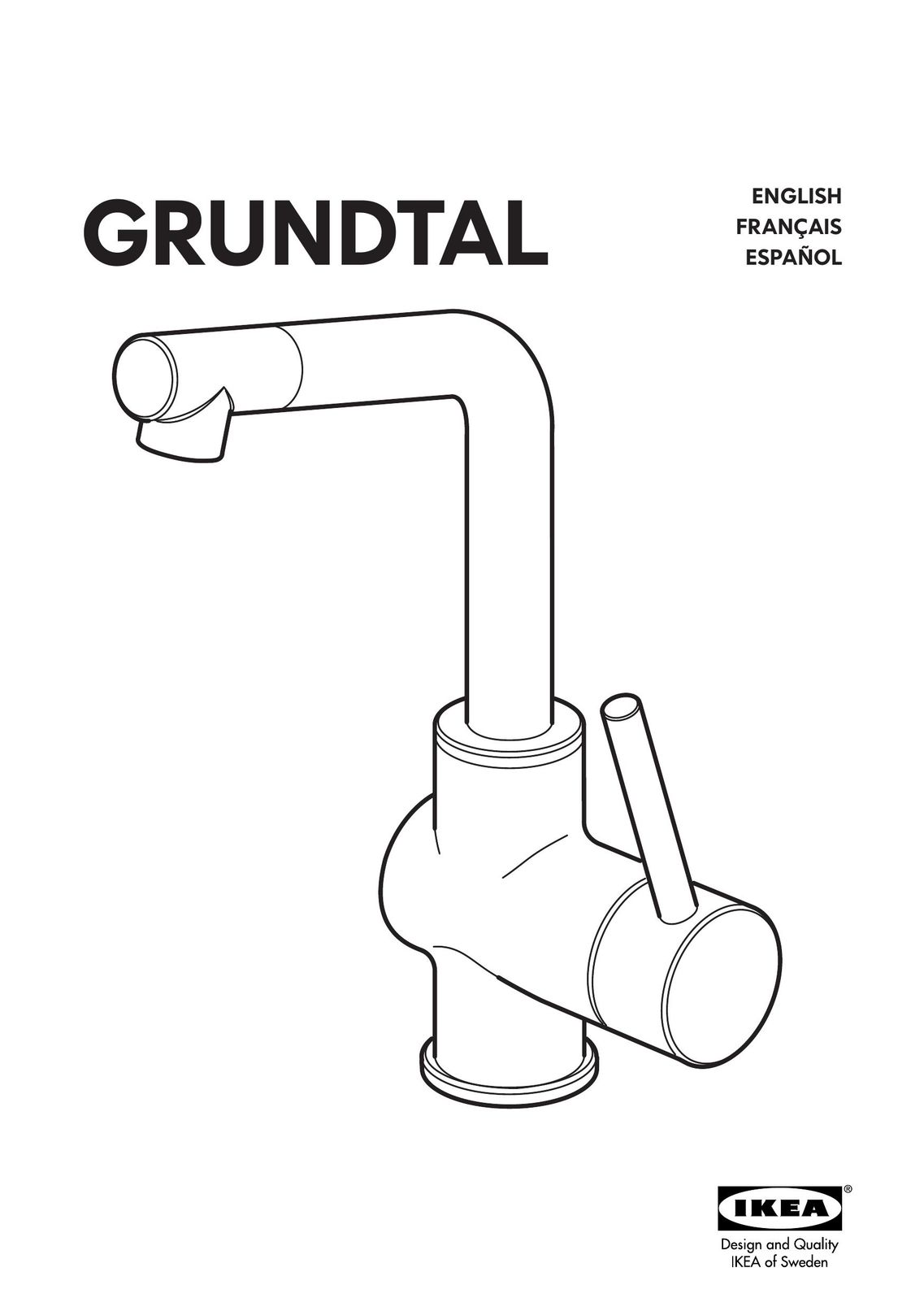 IKEA AA-338705-2 Plumbing Product User Manual