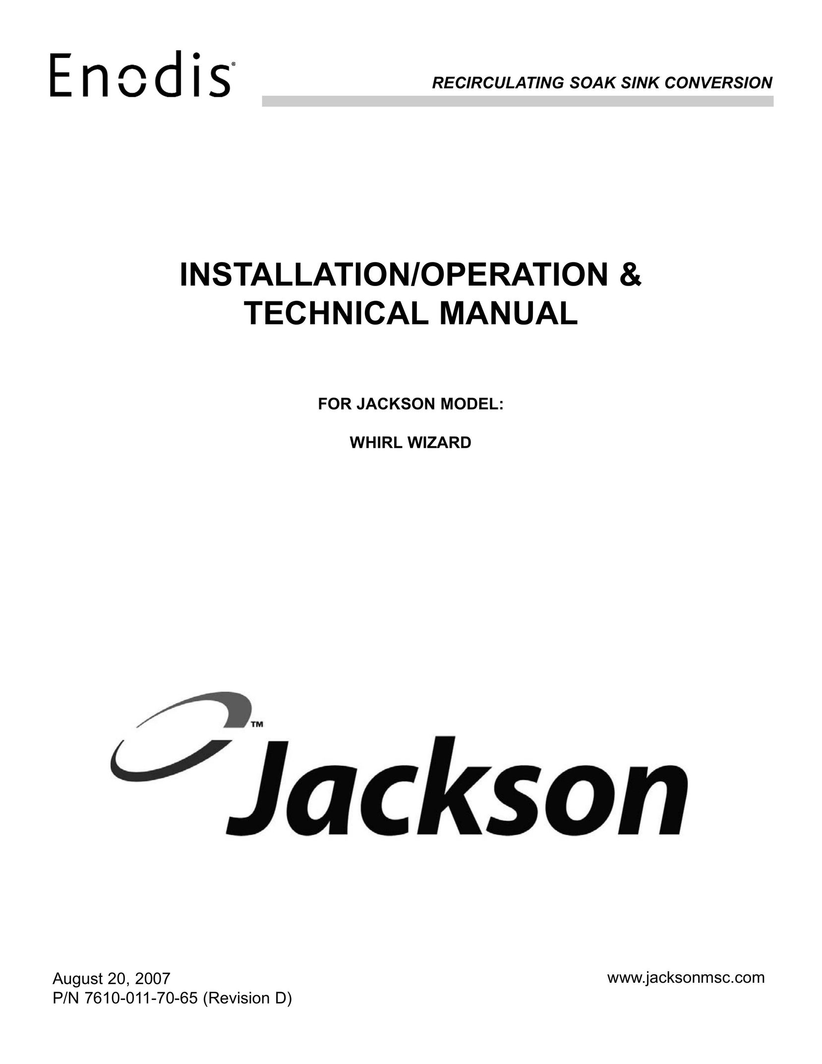 Jackson Whirl Wizard Plumbing Product User Manual