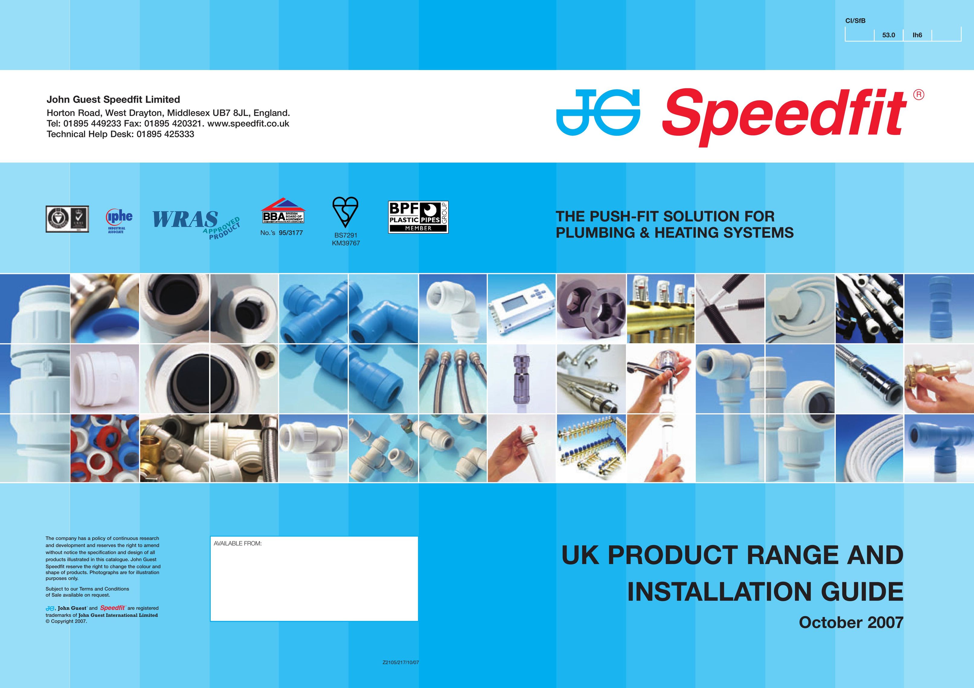 John Mills KM39767 Plumbing Product User Manual