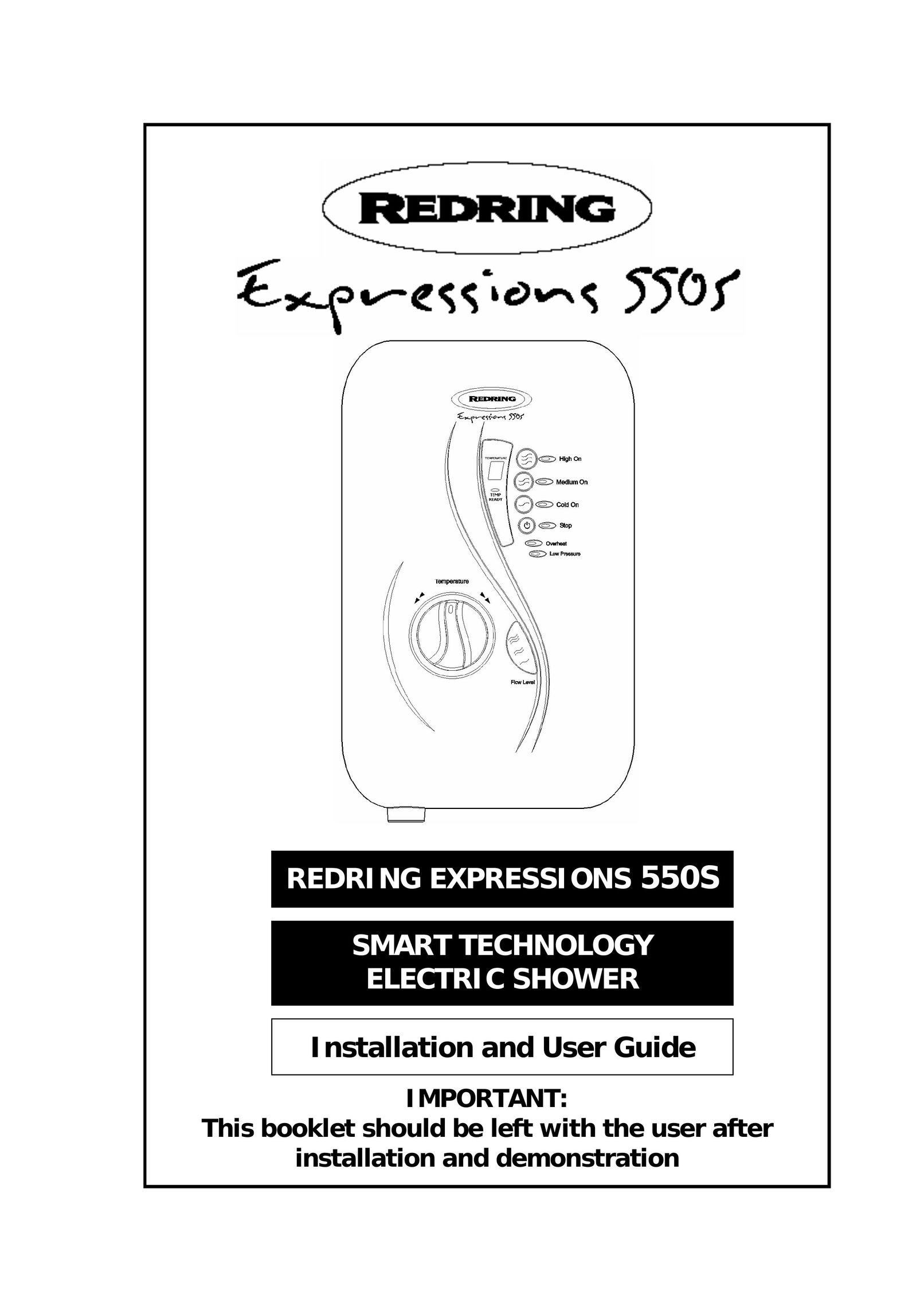Redring 550S Plumbing Product User Manual