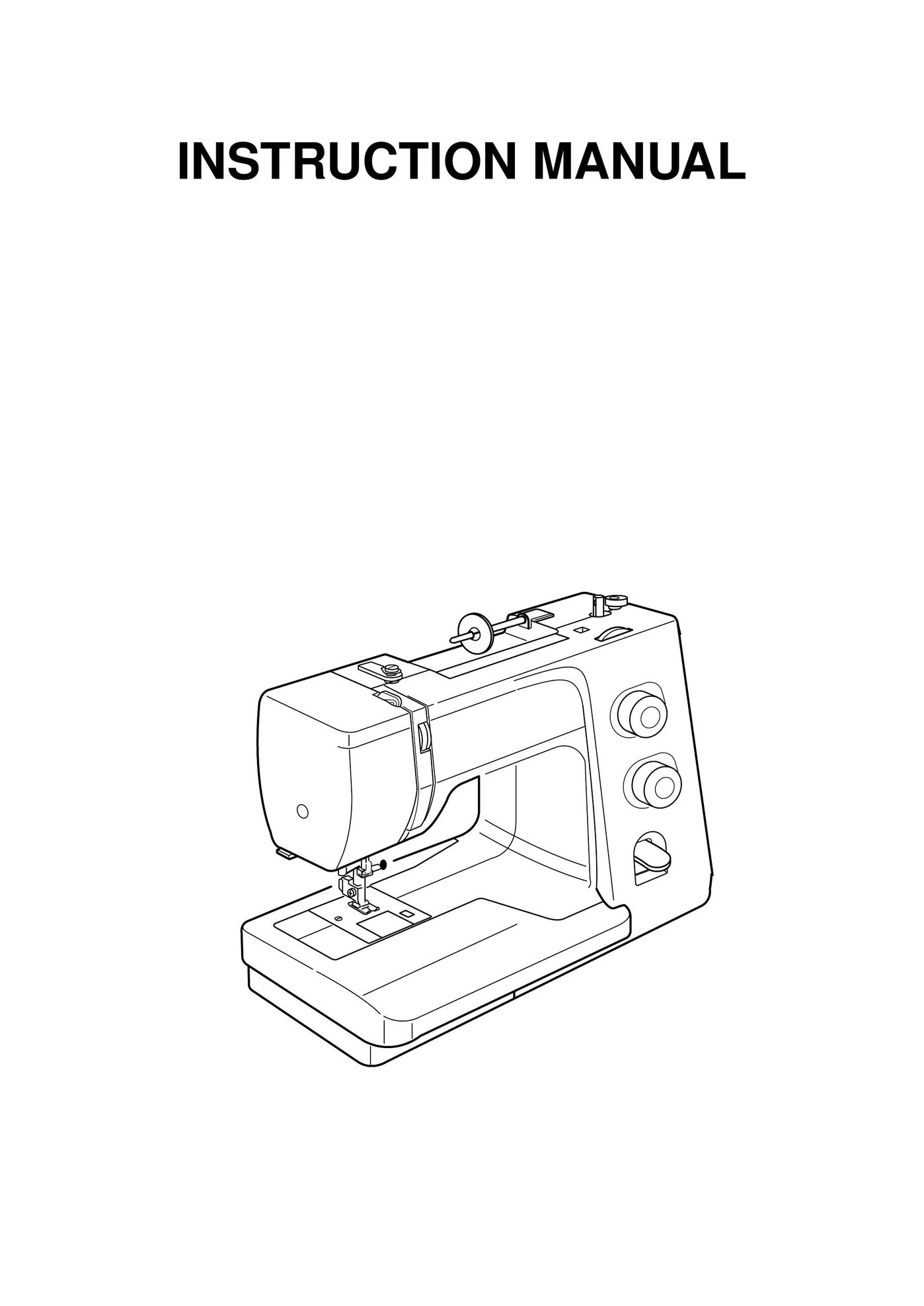 3D Connexion 7318 Sewing Machine User Manual