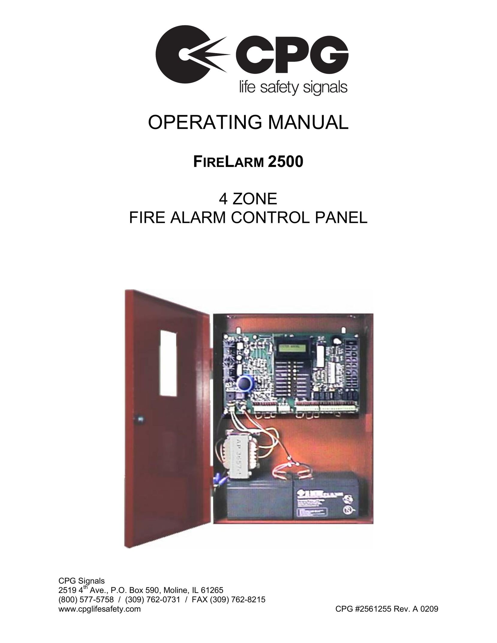 CPG CPG #2561255 Smoke Alarm User Manual