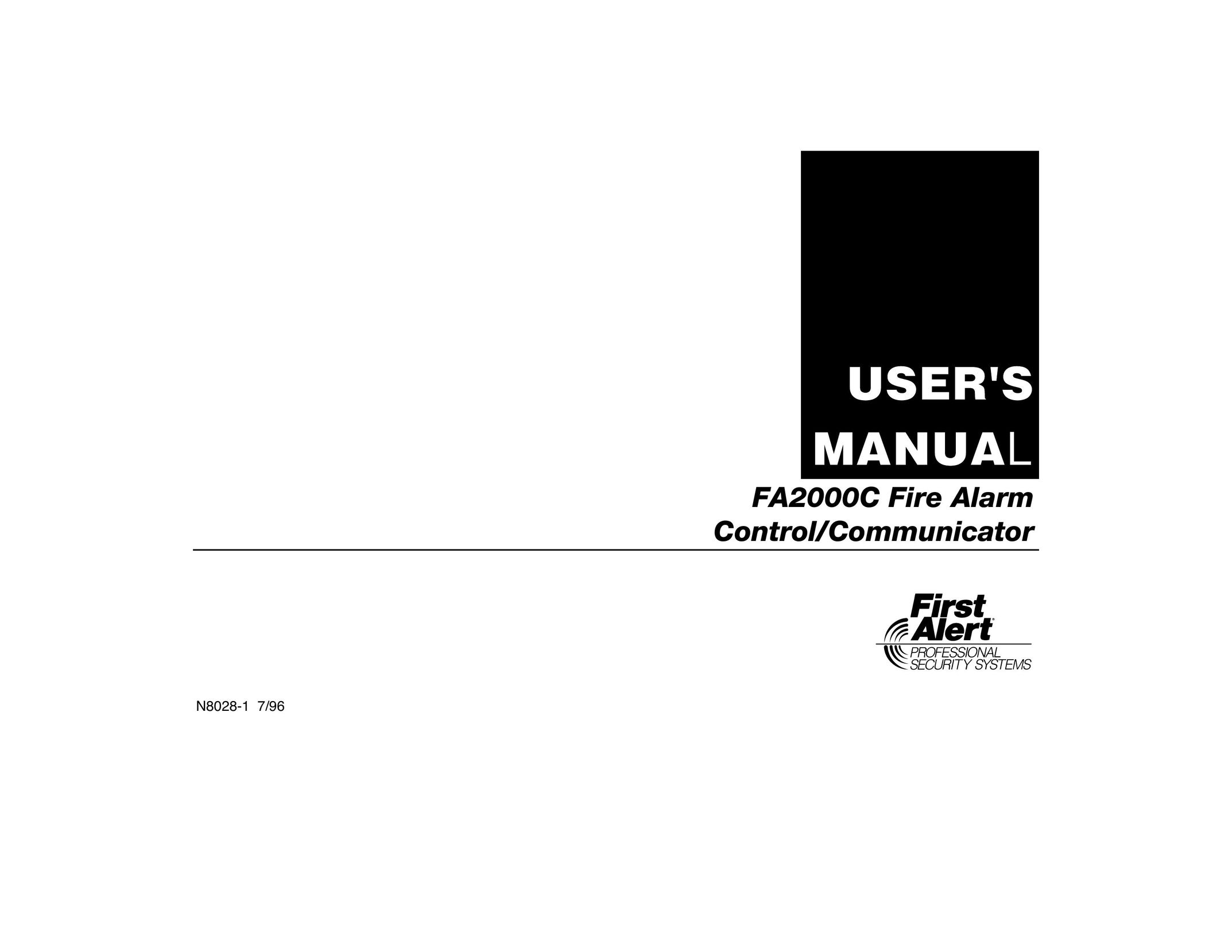 First Alert FA2000C Smoke Alarm User Manual