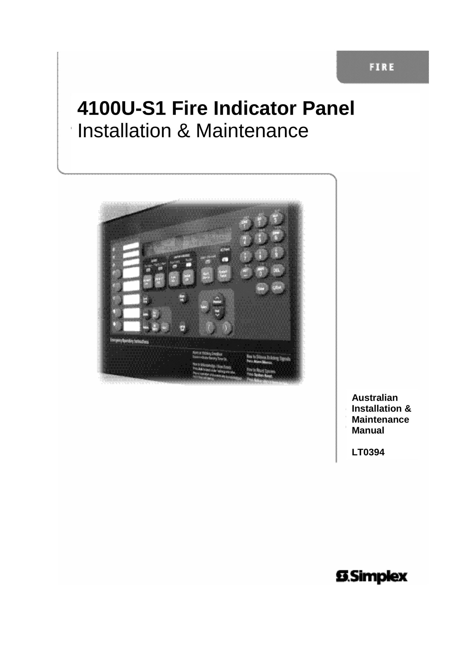 Tyco 4100U-S1 Smoke Alarm User Manual