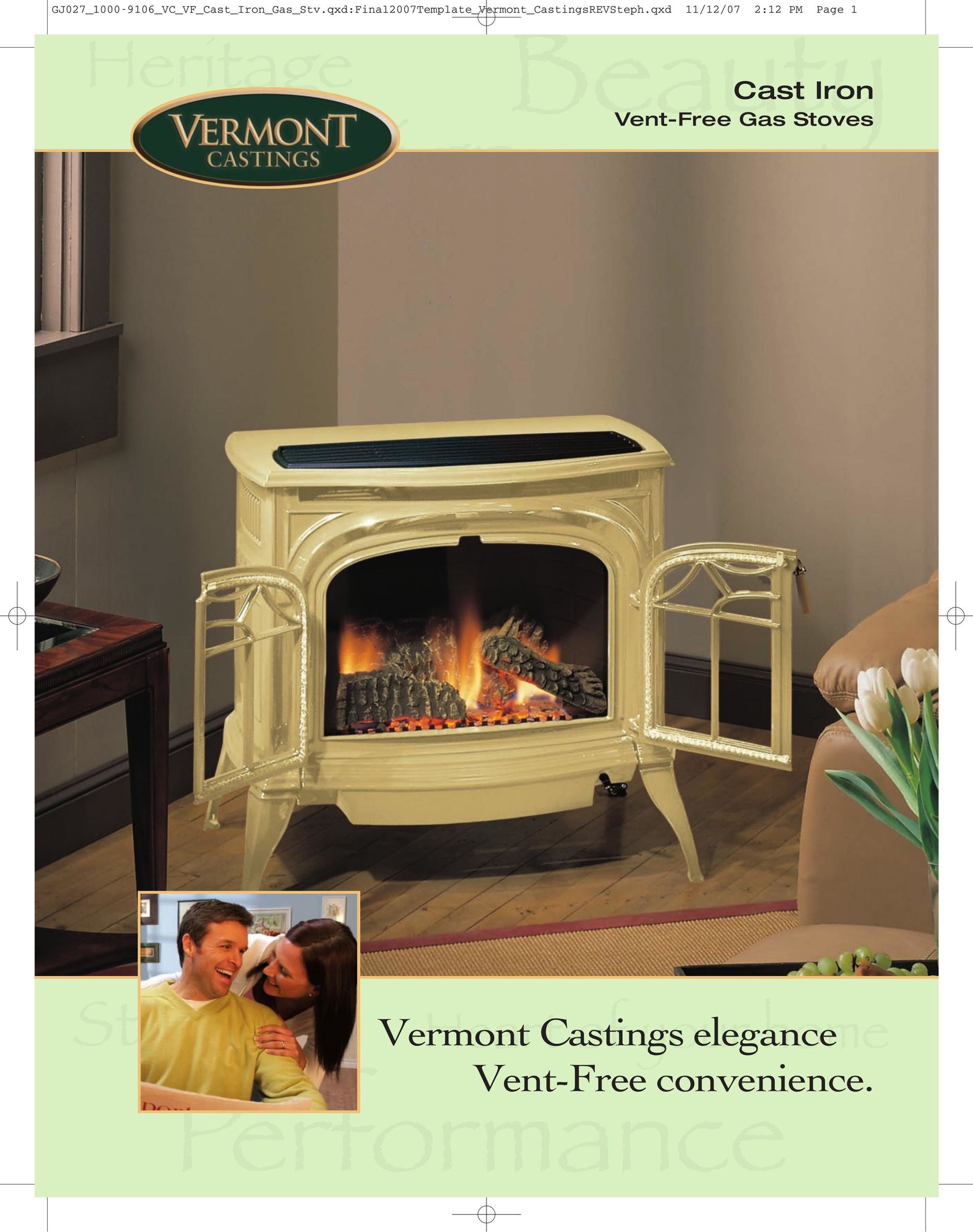 Vermont Casting Cast Iron Stove User Manual