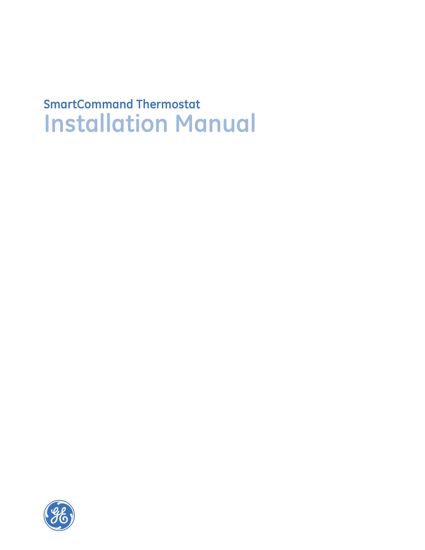 GE CC-SCSTAT Thermostat User Manual