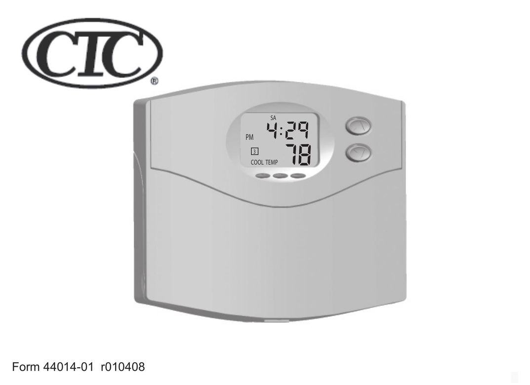 Hunter Fan 43168 Thermostat User Manual