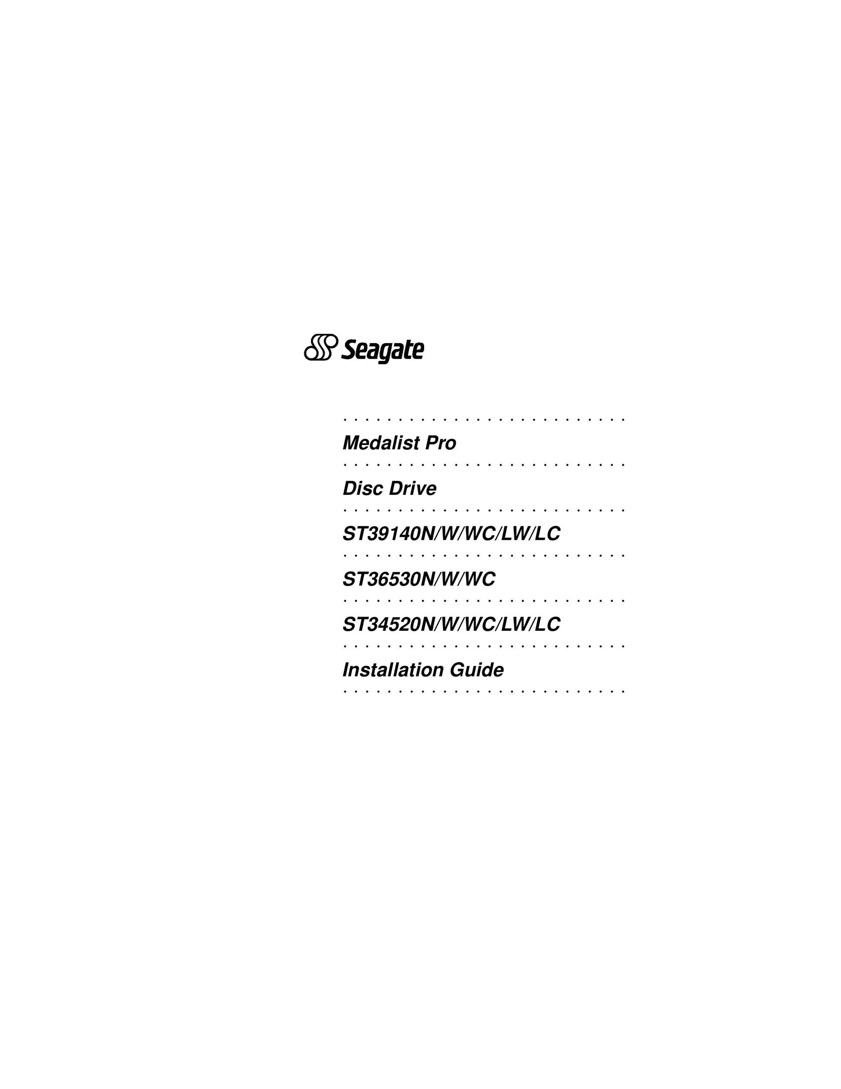 Seagate ST36530N/W/WC Thermostat User Manual