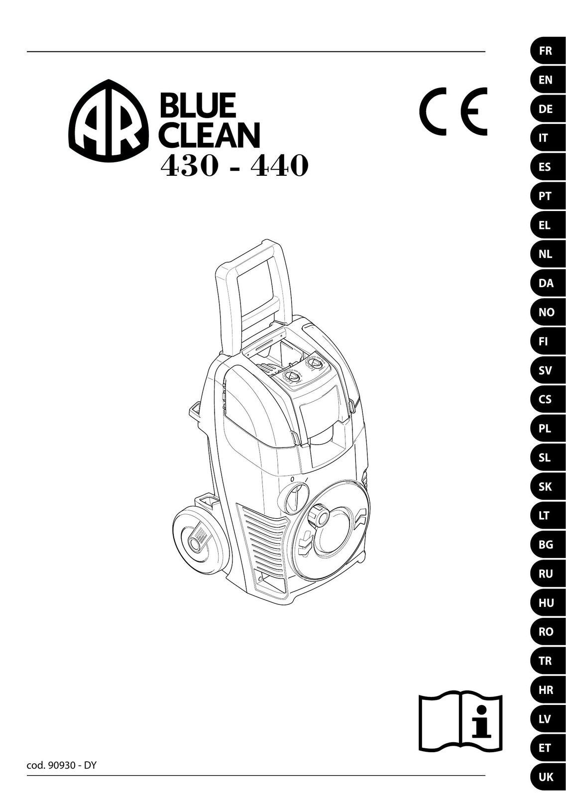 Annovi Reverberi 430 - 440 Vacuum Cleaner User Manual
