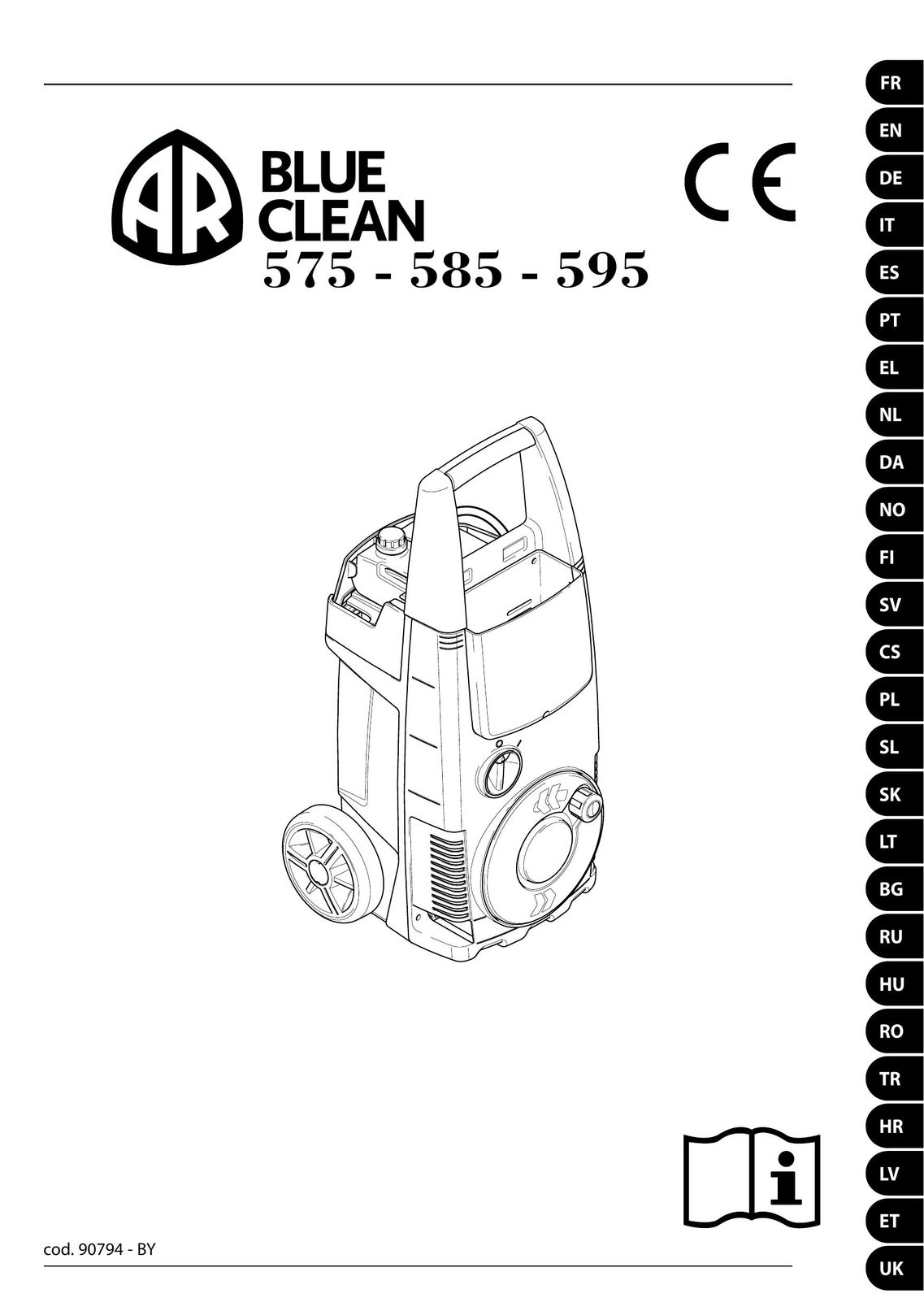 Annovi Reverberi 575 - 585 - 595 Vacuum Cleaner User Manual
