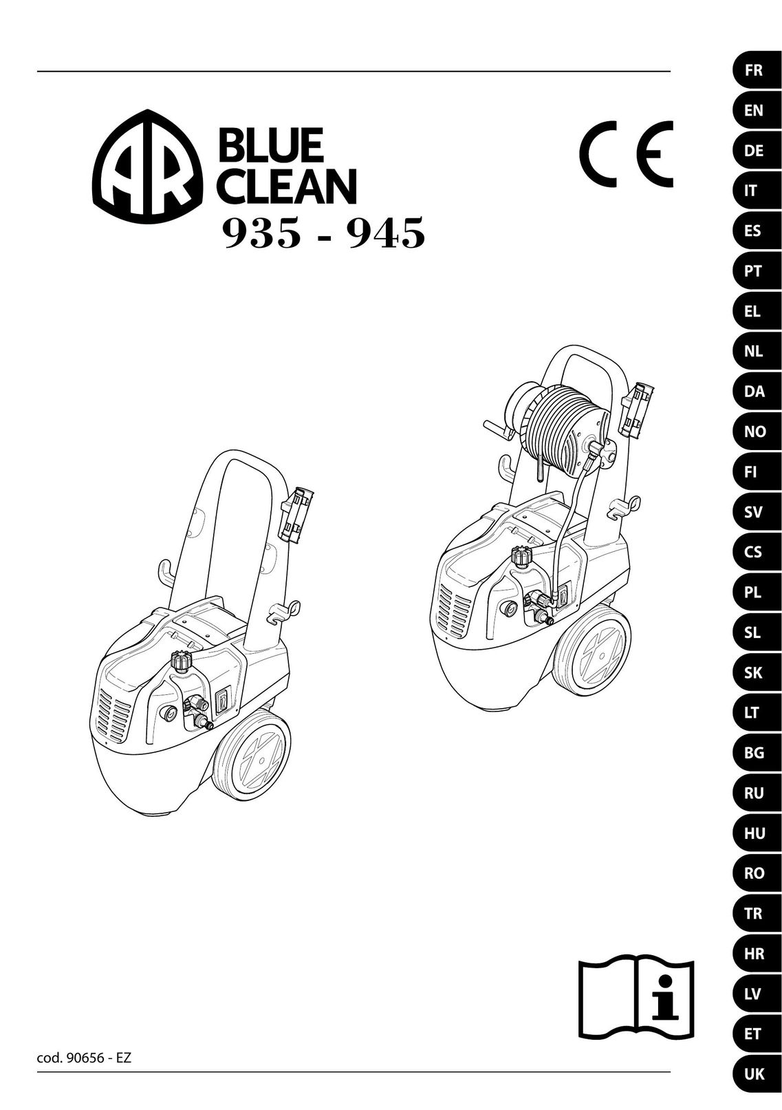 Annovi Reverberi 935 - 945 Vacuum Cleaner User Manual