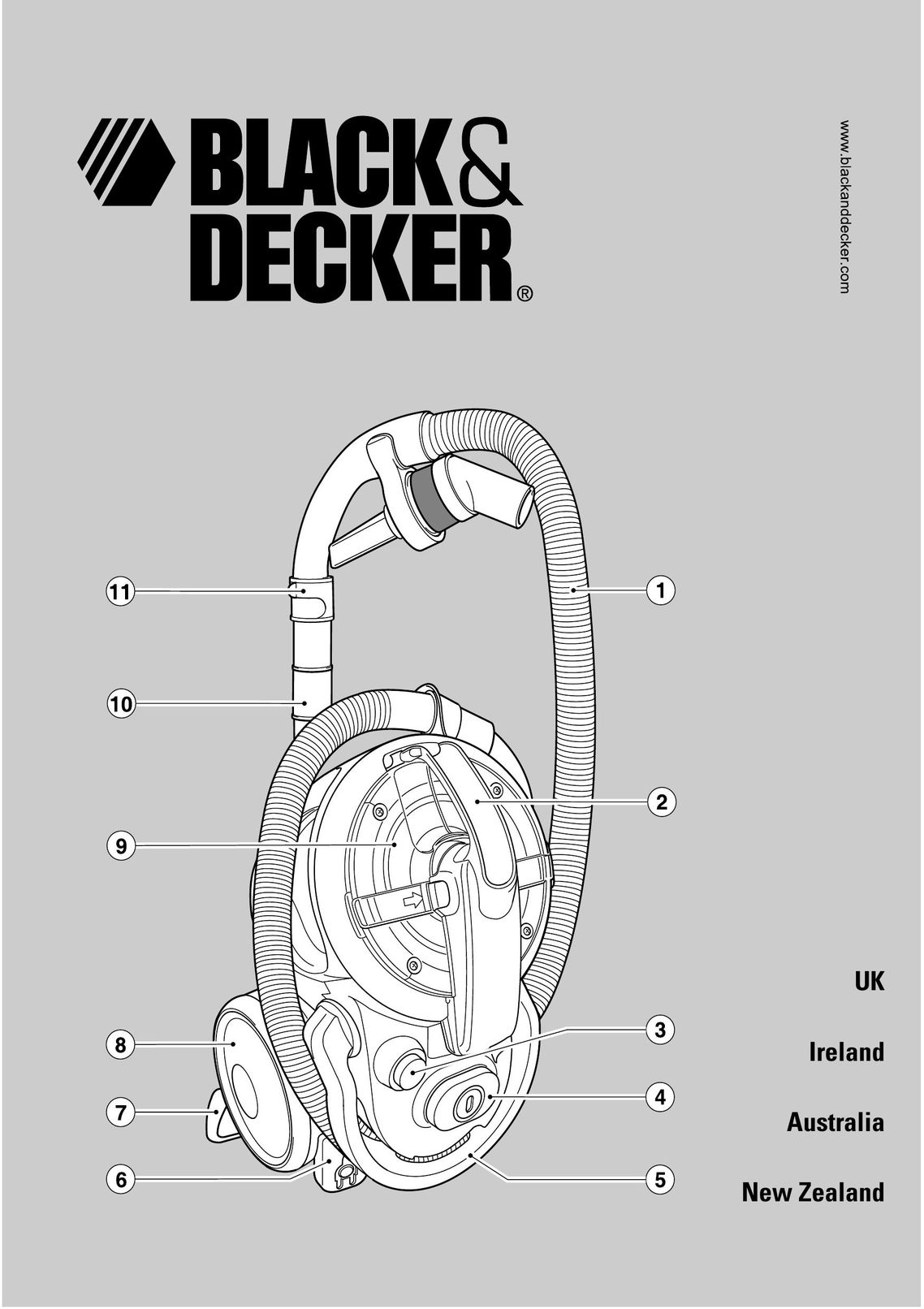Black & Decker 905180165 Vacuum Cleaner User Manual