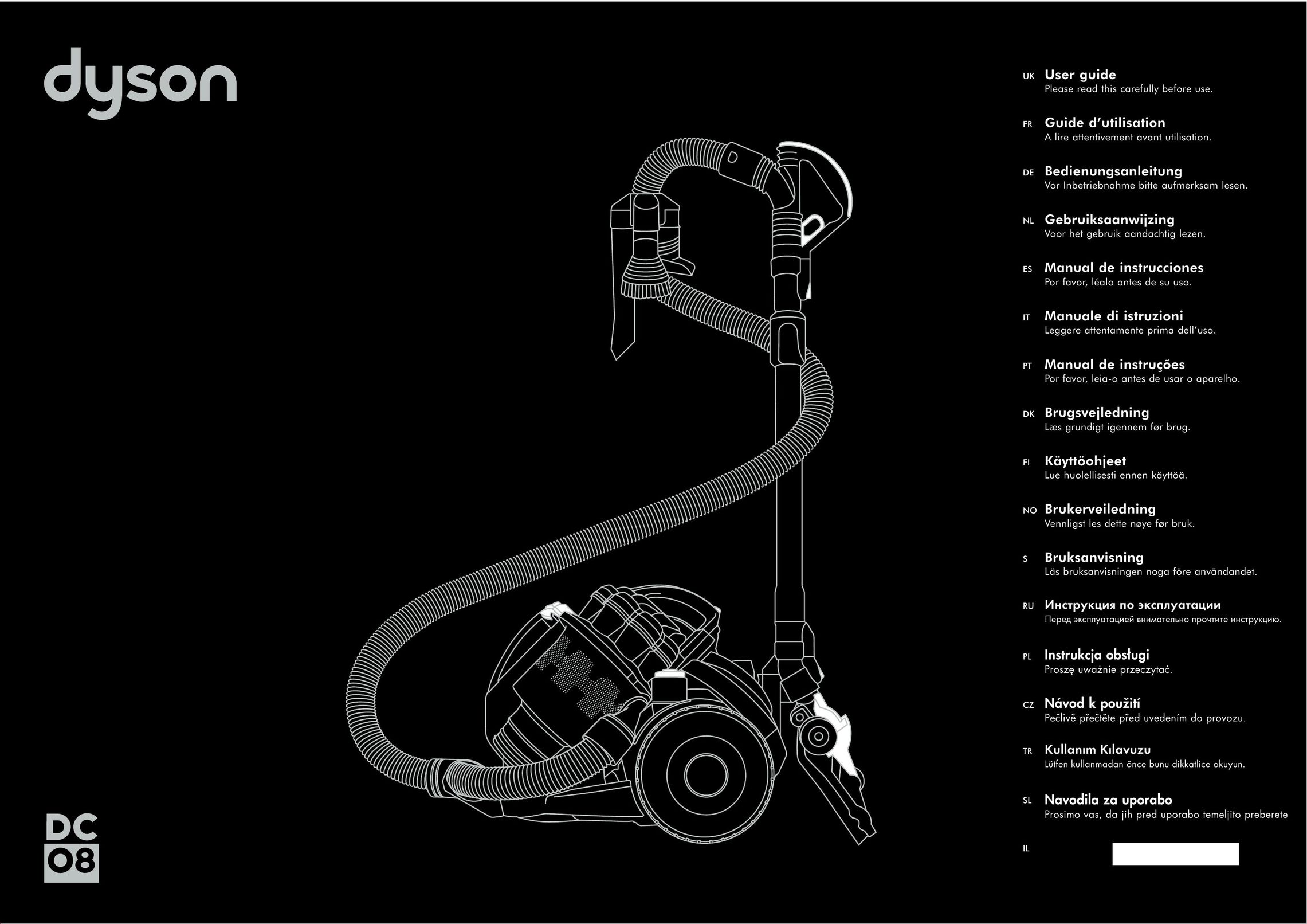 Dyson DC08 Vacuum Cleaner User Manual