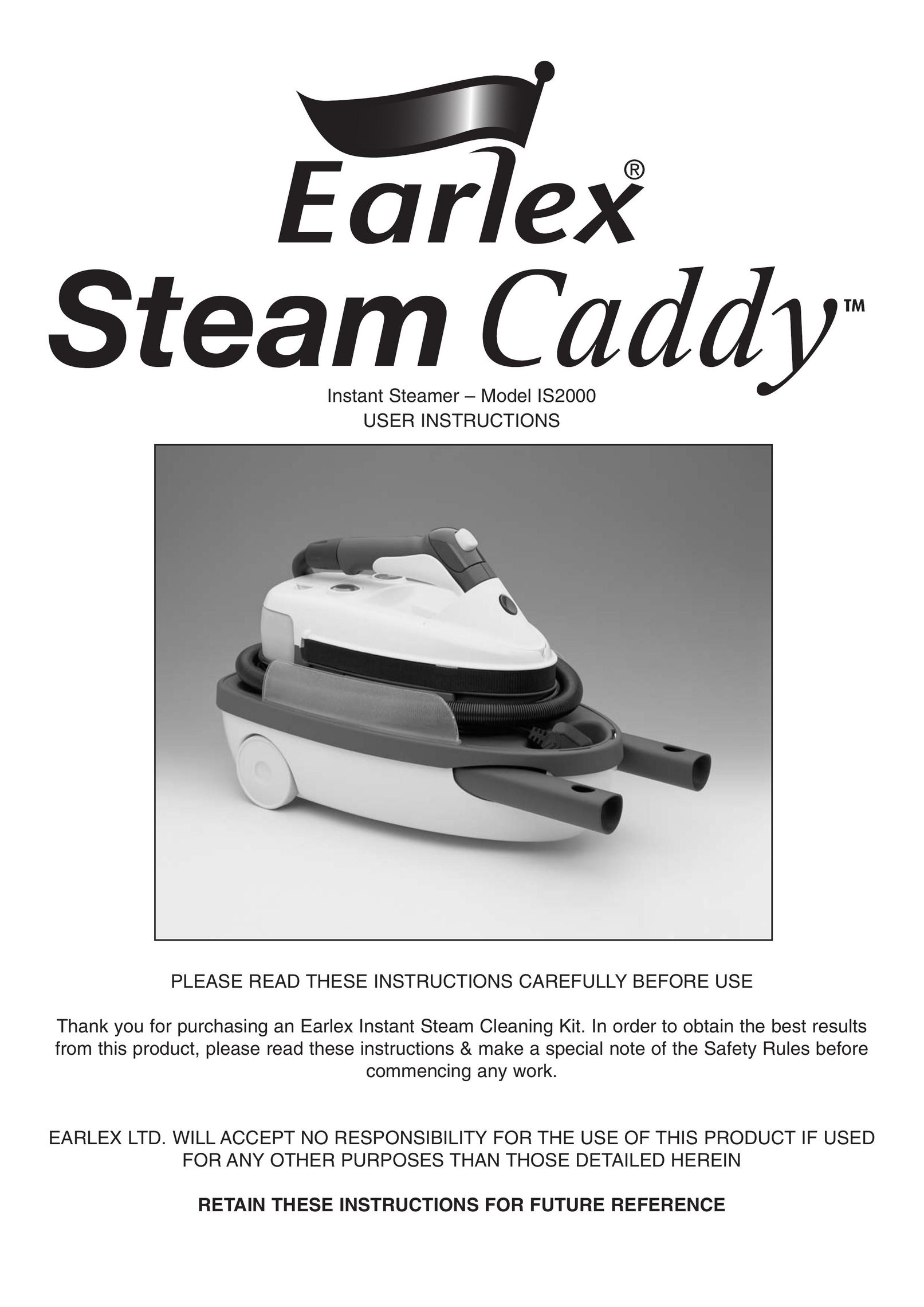 Earlex IS2000 Vacuum Cleaner User Manual