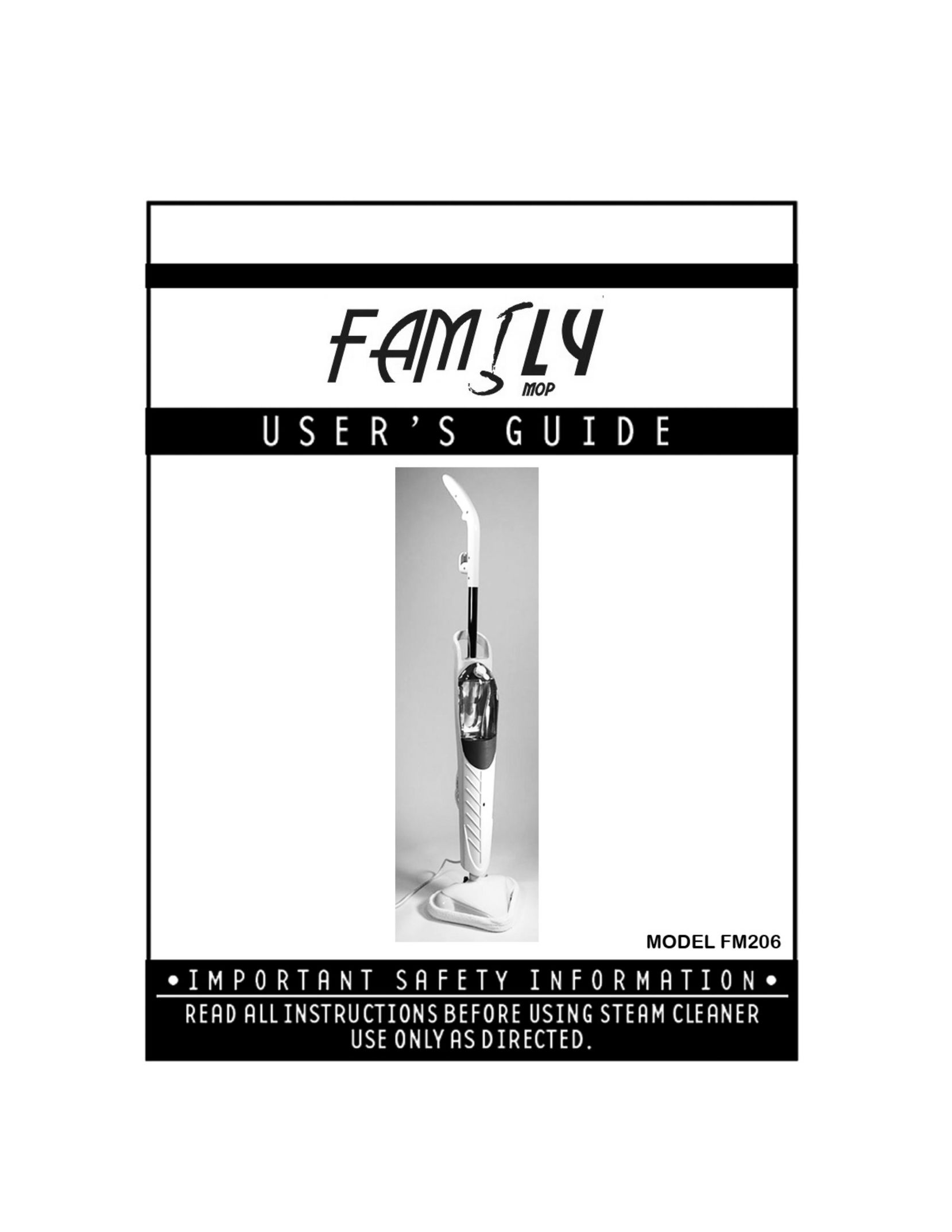Feiyue FM206 Vacuum Cleaner User Manual