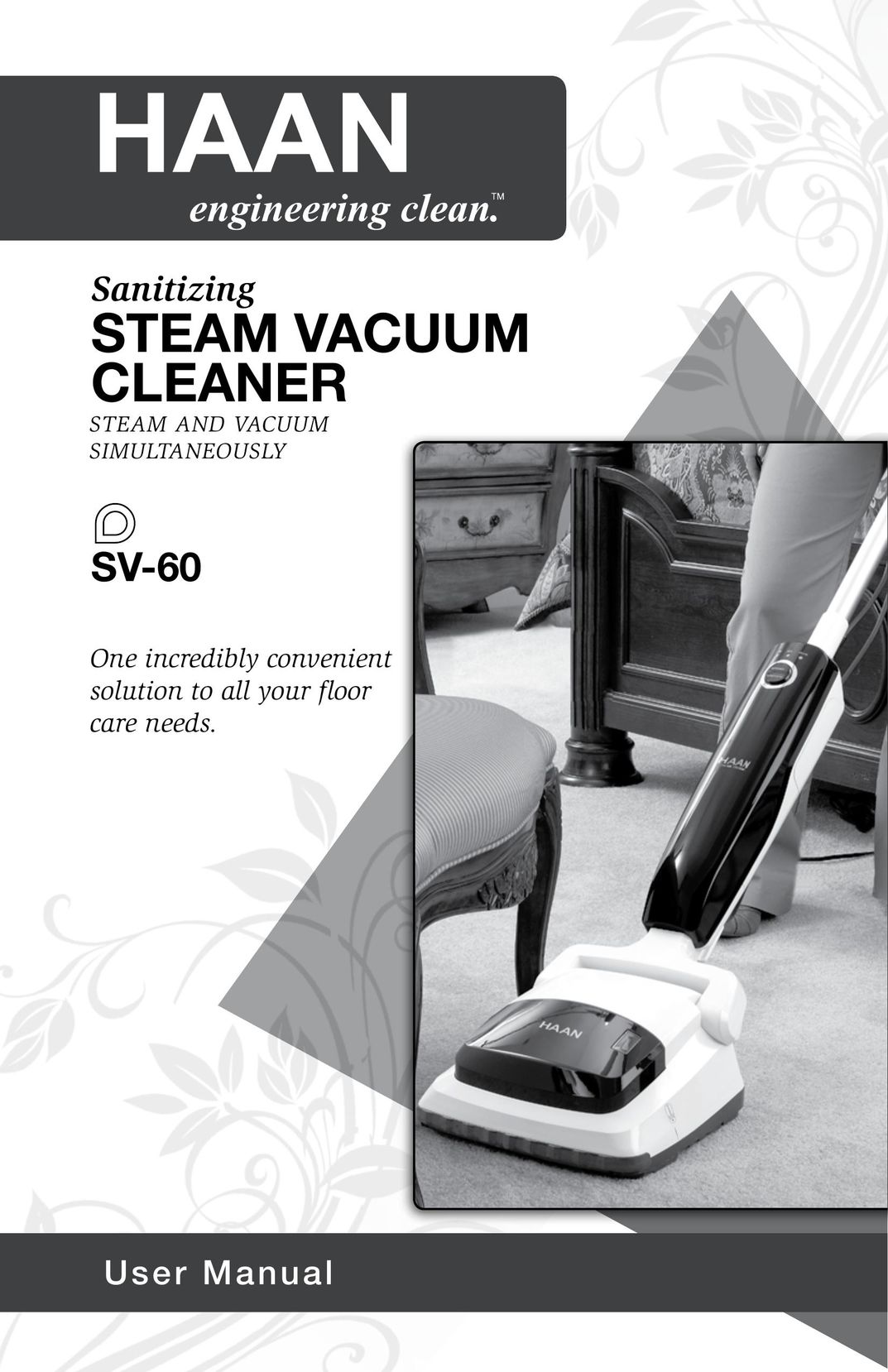 Haan SV-60 Vacuum Cleaner User Manual